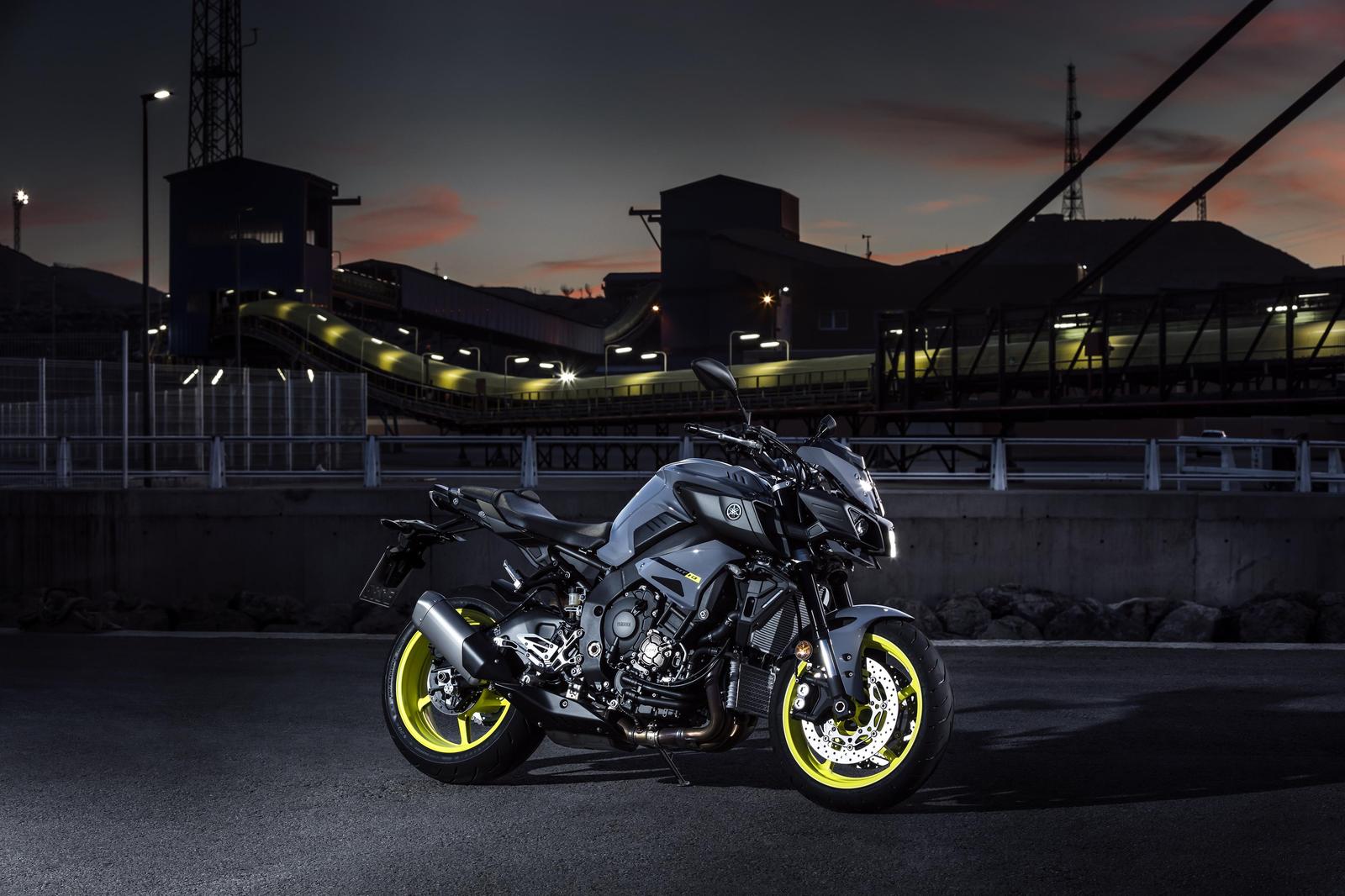 Powerful Motorcycle at Dusk Wall Art