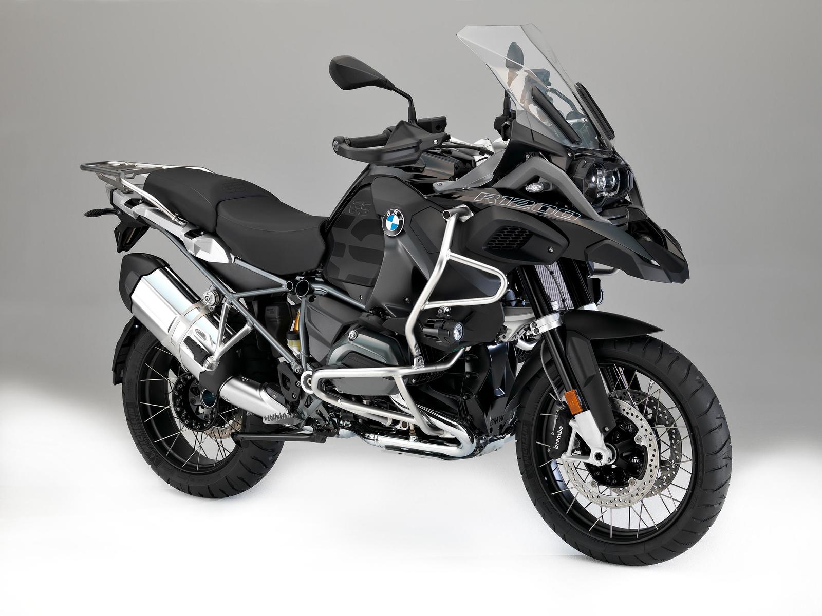 BMW Adventure Motorcycle Bold Black Wall Art