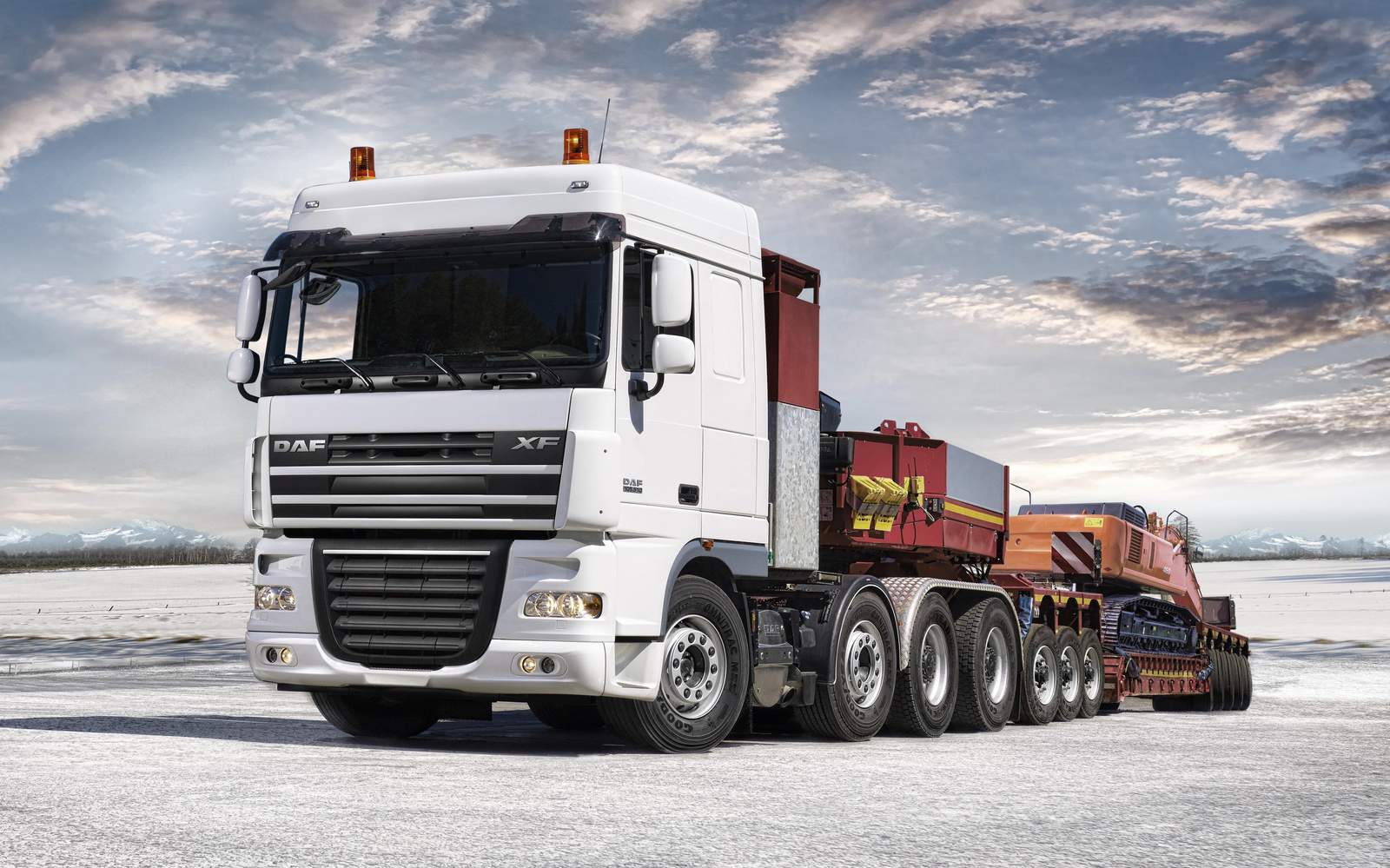 Powerful DAF Truck Heavy Haulage Wall Art