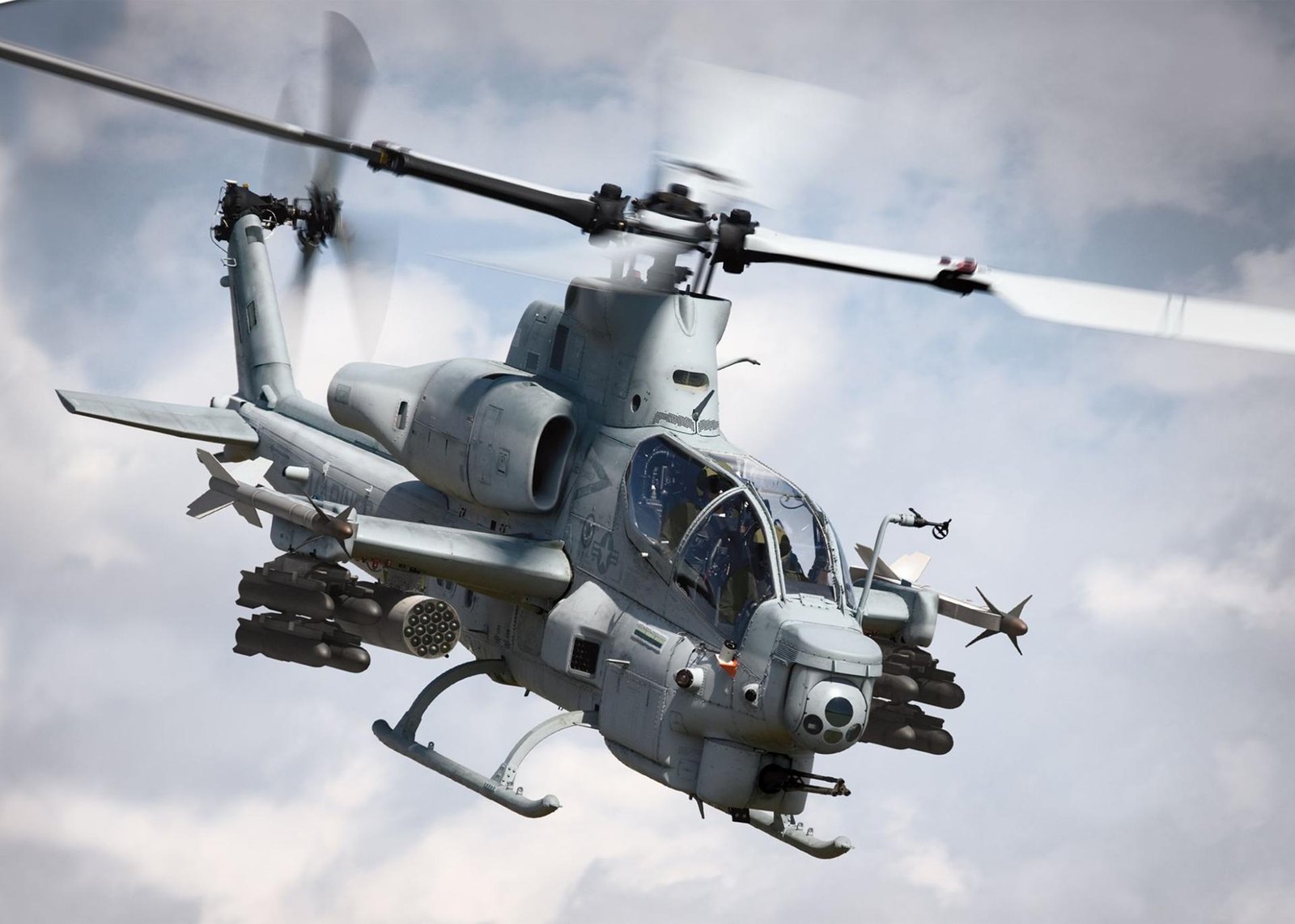 Attack Helicopter Power Wall Art