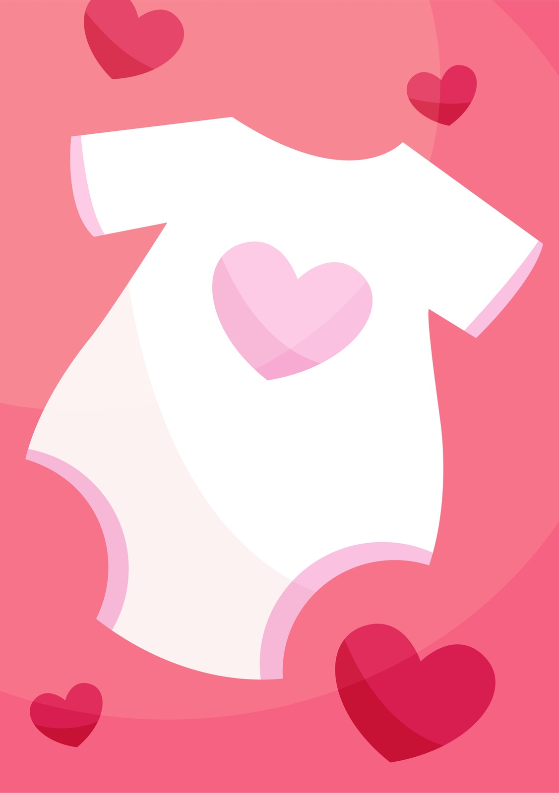 Sweet Baby Heart Bodysuit Art Wall Art