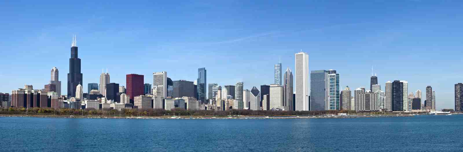 Chicago Skyline Panorama Wall Art