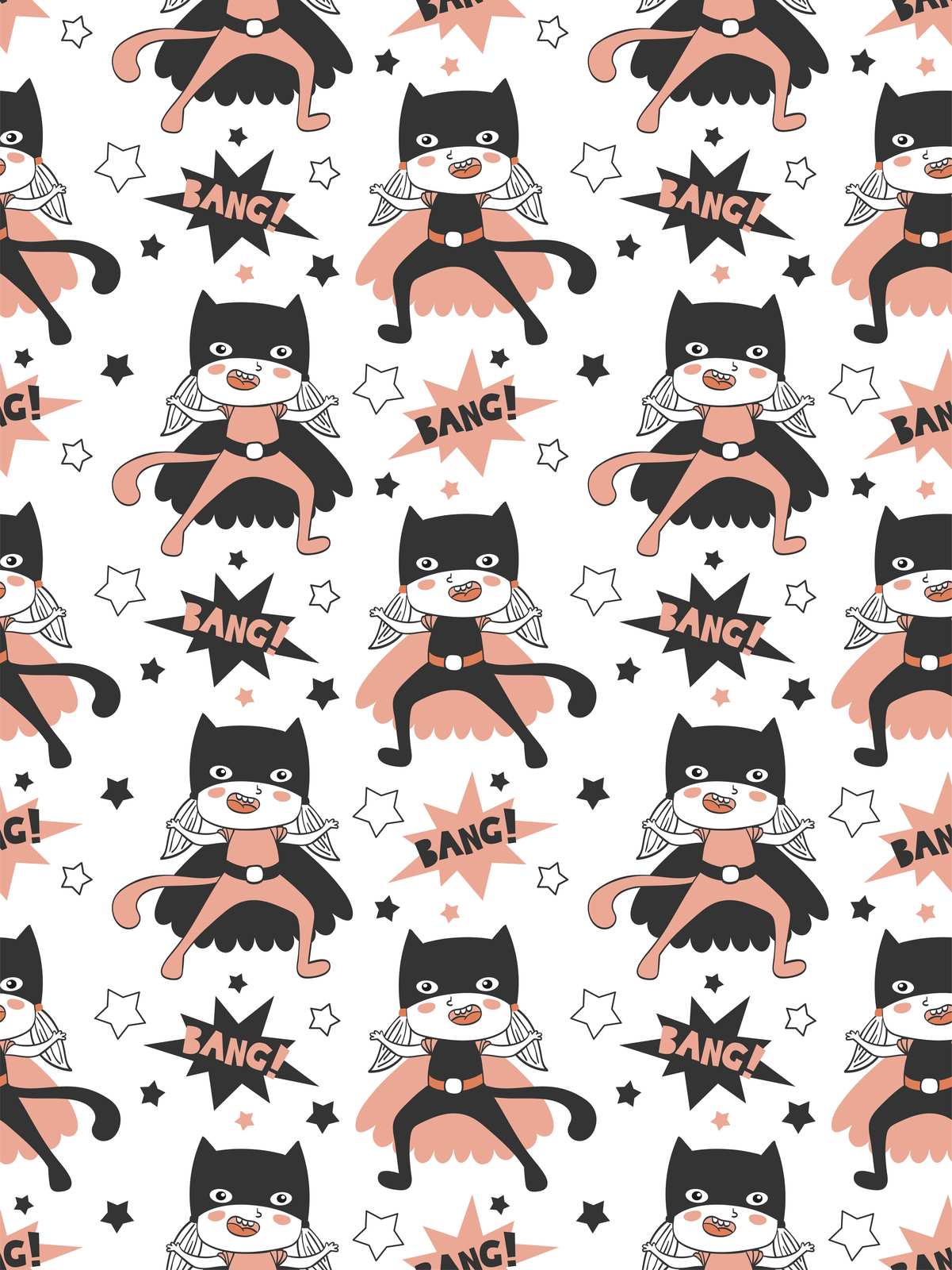 Superhero Kid "Bang!" Wall Art