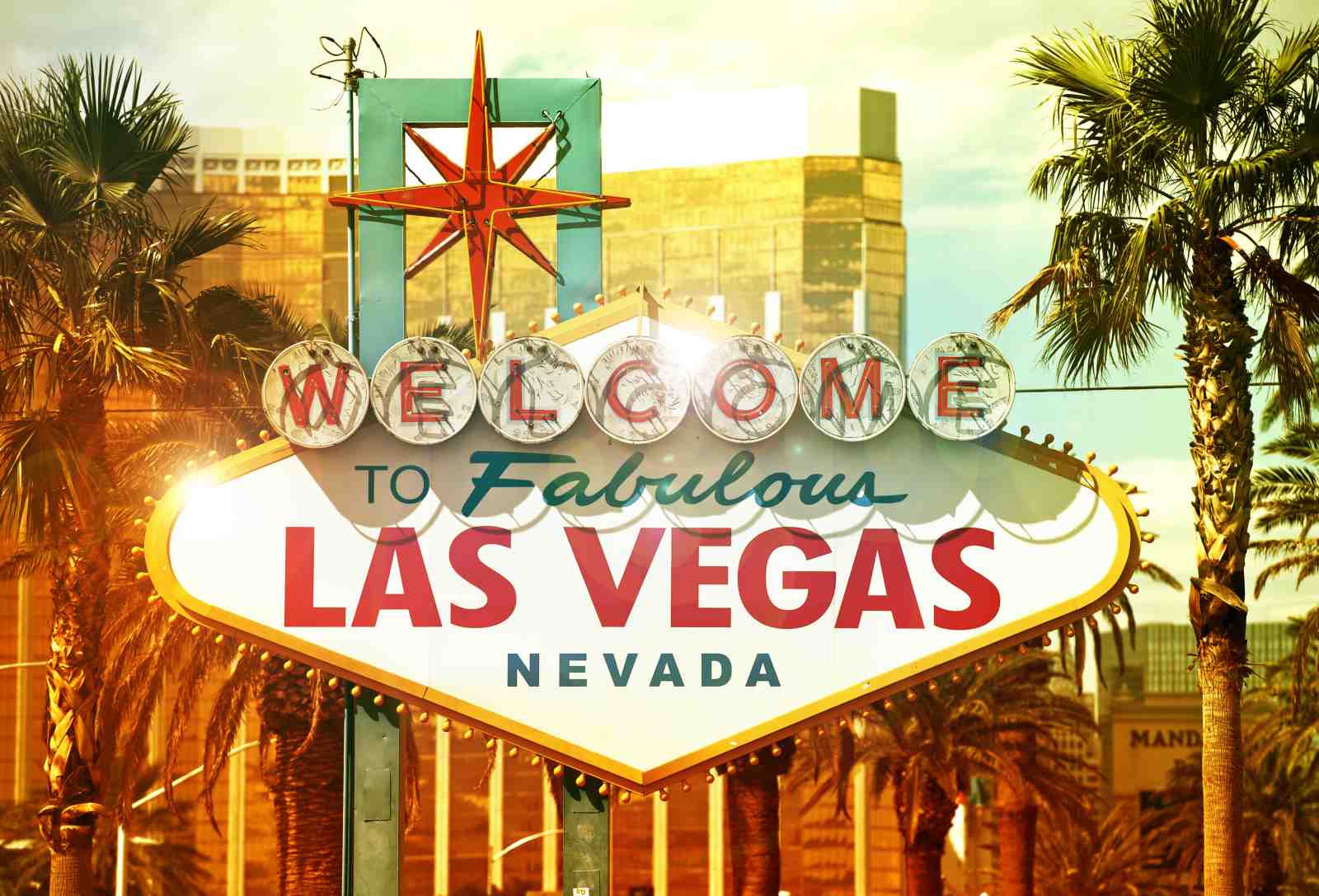 Iconic Welcome to Fabulous Las Vegas Wall Art