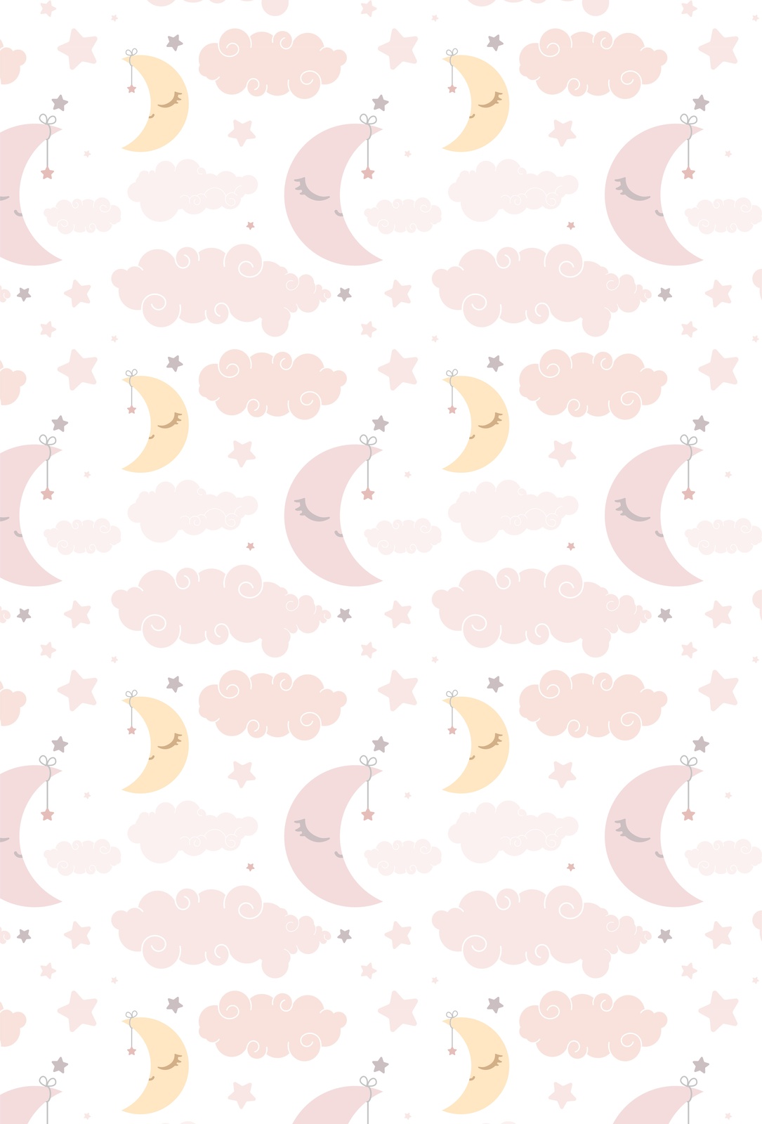 Sweet Dreams Moon & Stars Nursery Wall Art