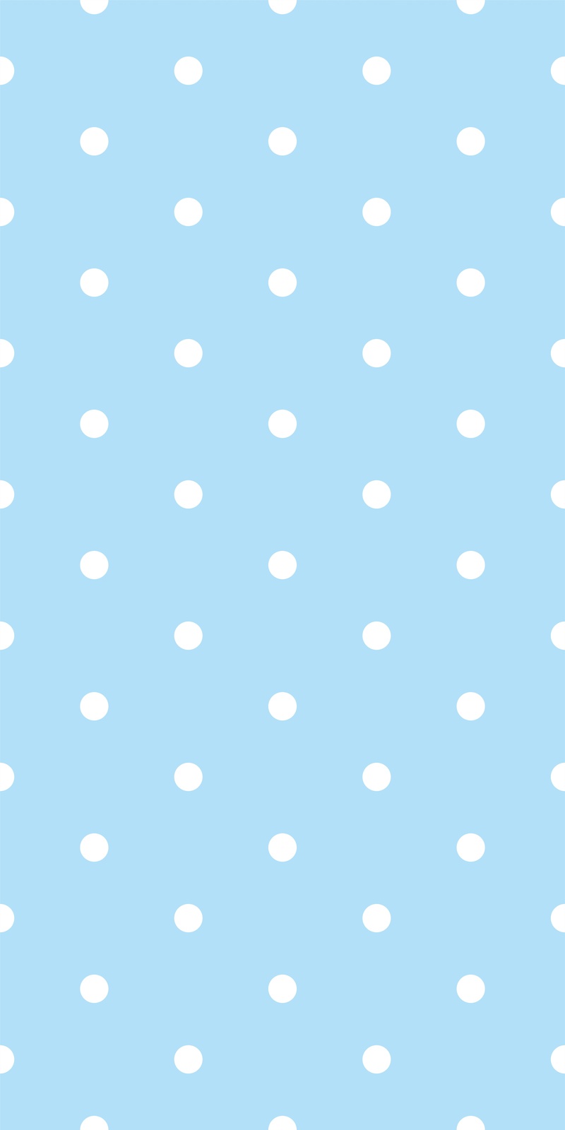 Blue Polka Dot Minimalist Wall Art