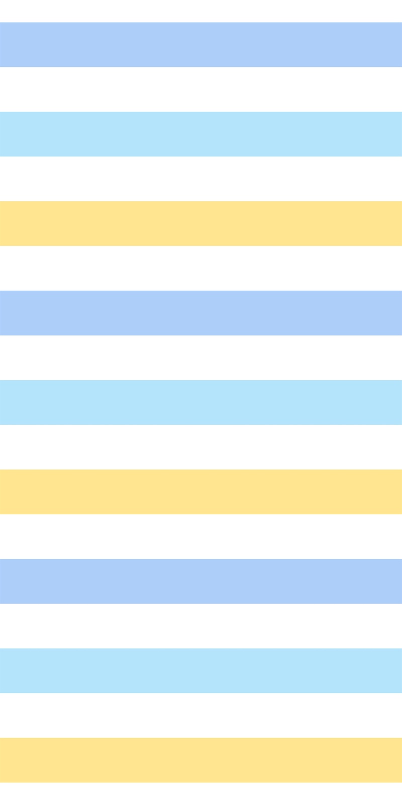 Soothing Stripes Blue Yellow Modern Art Wall Art