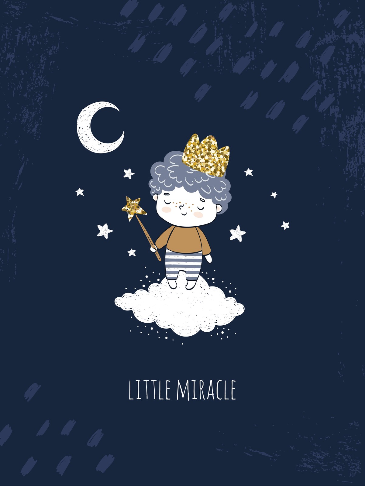 Dreamy Prince Cloud Wall Art