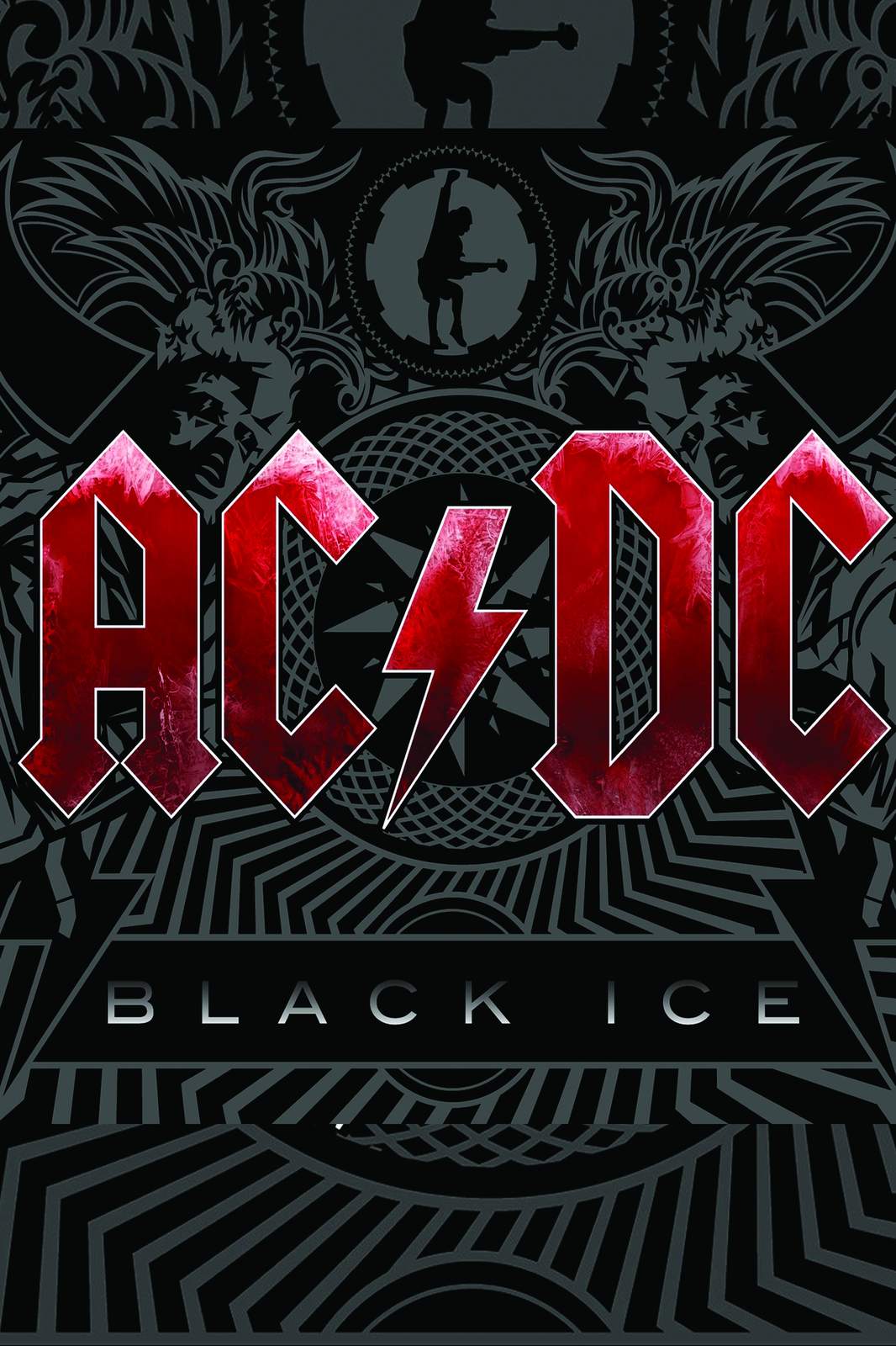 AC/DC Black Ice Rock Album Art Wall Art