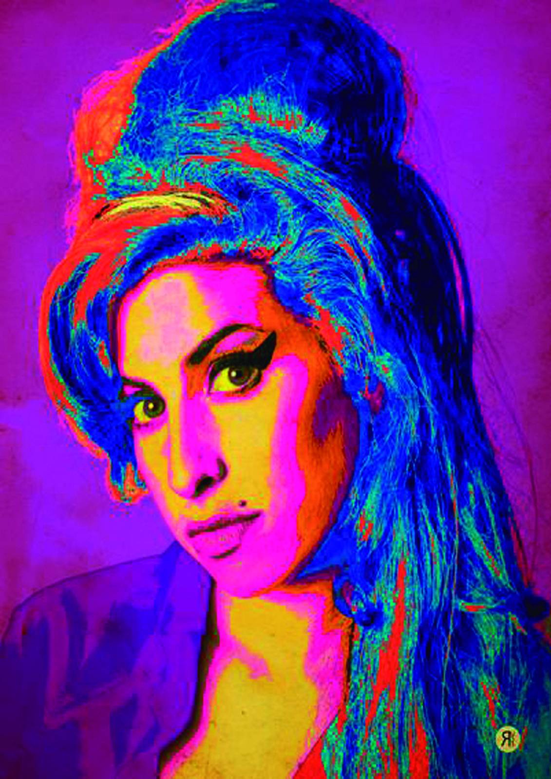 Vibrant Pop Art Portrait Wall Art