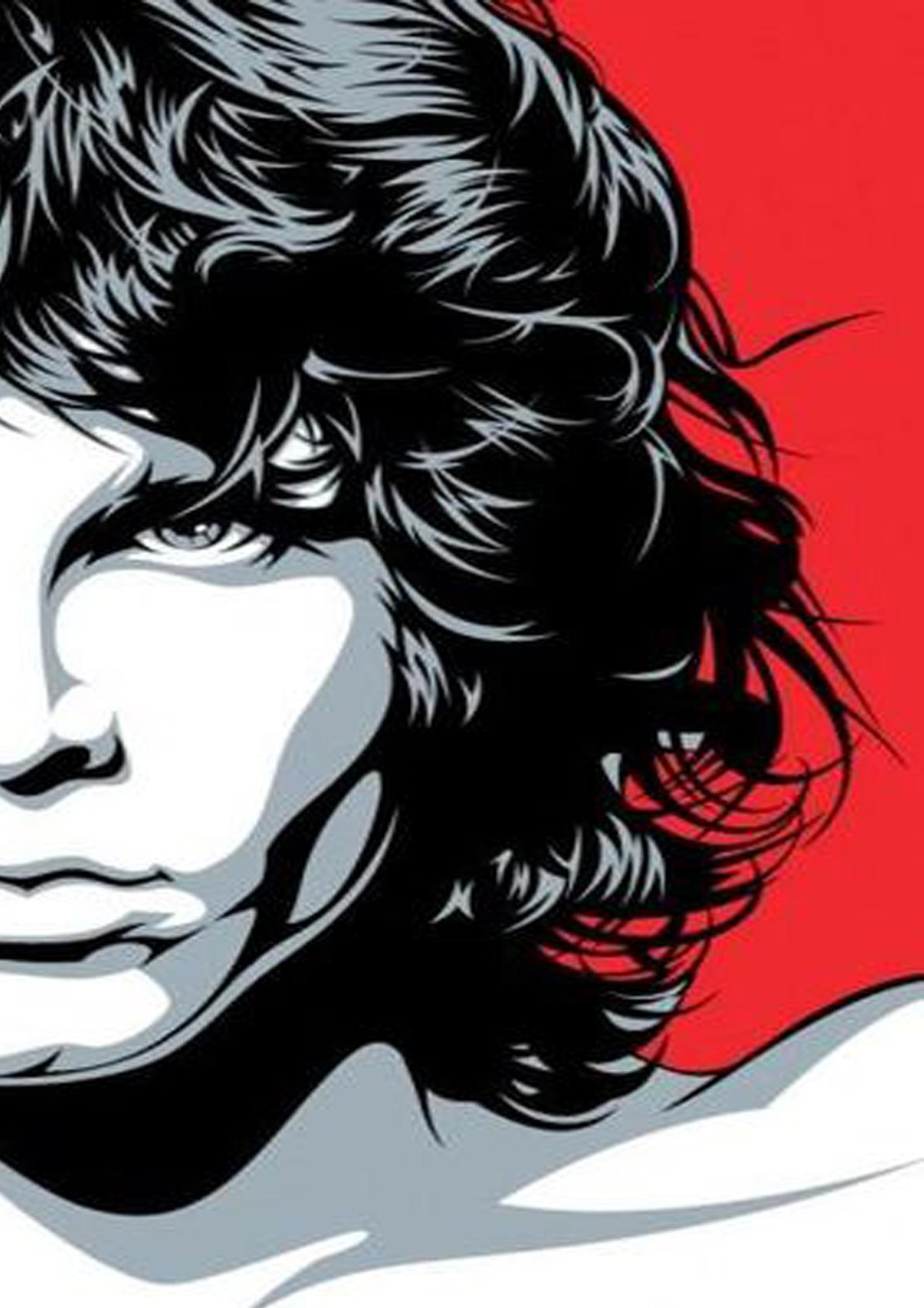 Iconic Rock Legend Portrait Wall Art