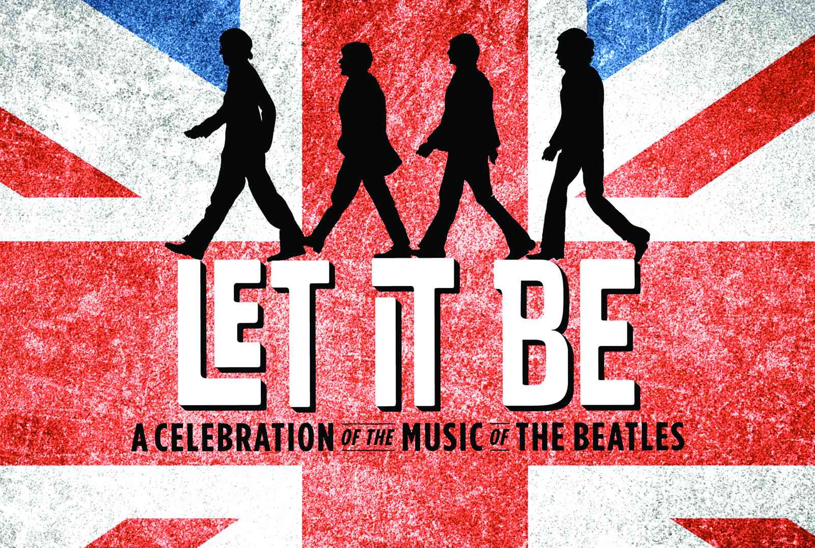 Beatles Abbey Road Union Jack Wall Art