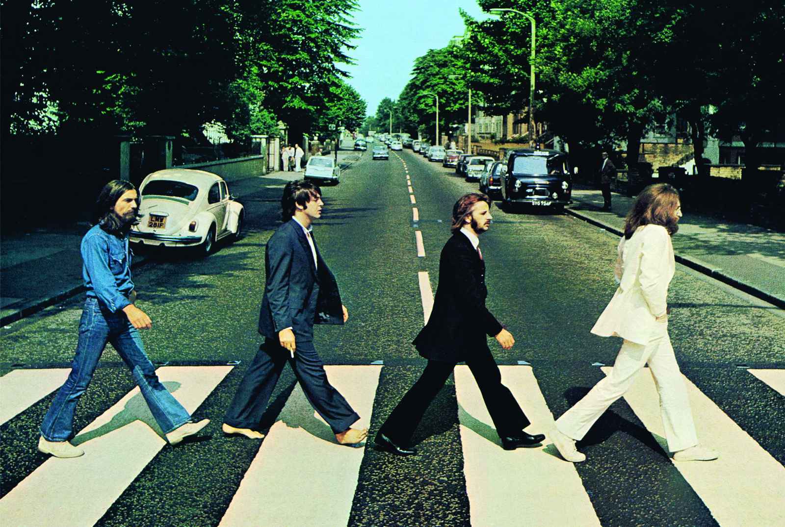 Iconic Abbey Road Walk Wall Art