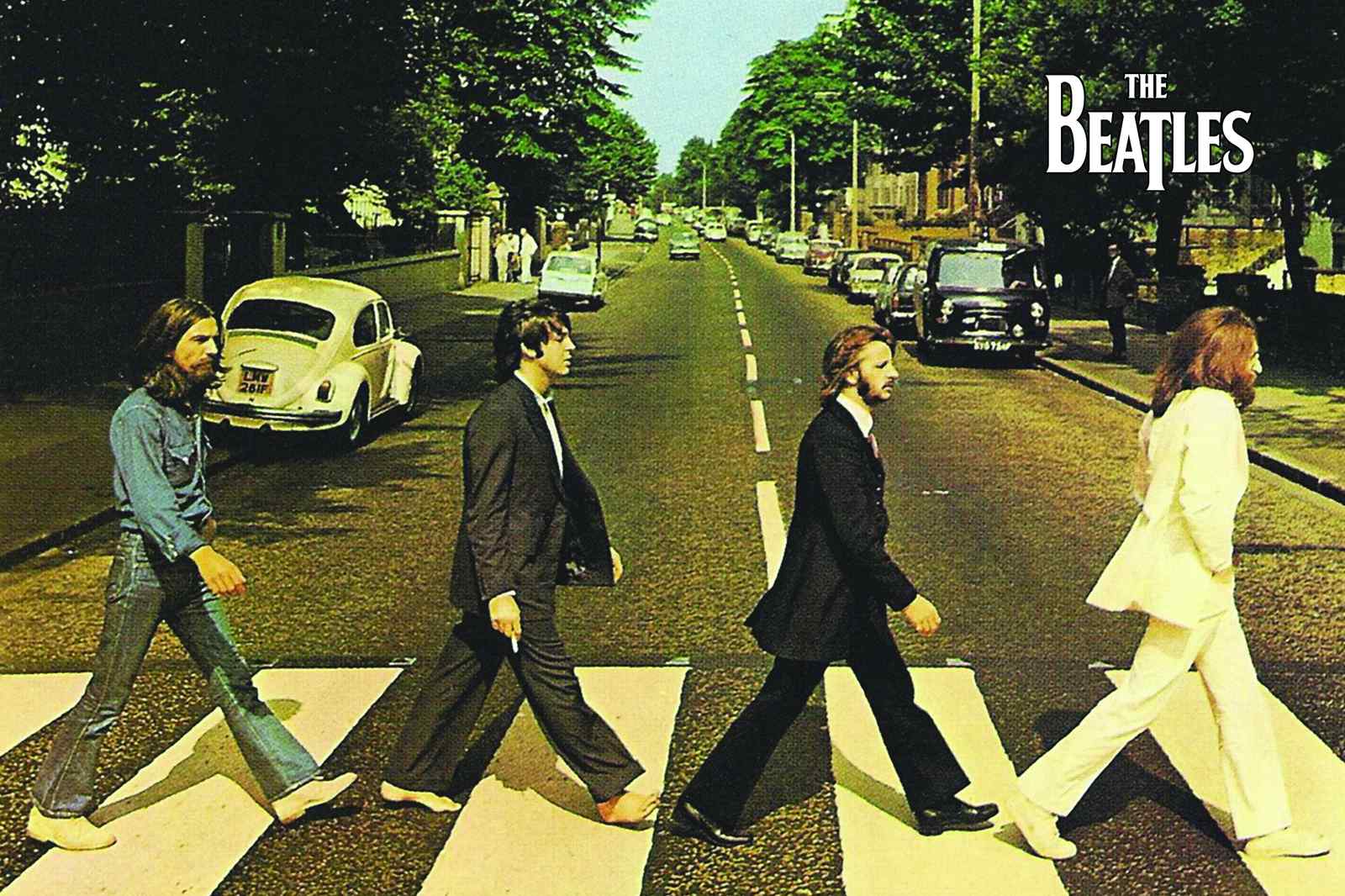 Iconic Beatles Abbey Road Wall Art