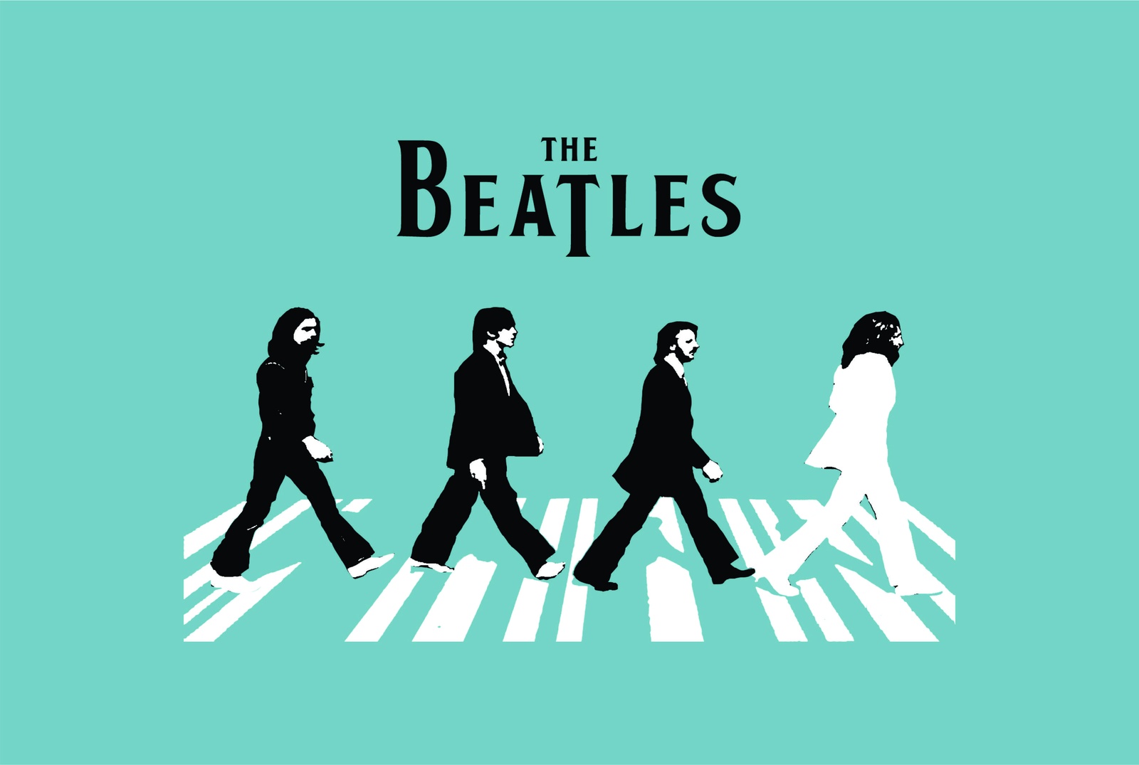 Iconic Beatles Abbey Road Wall Art