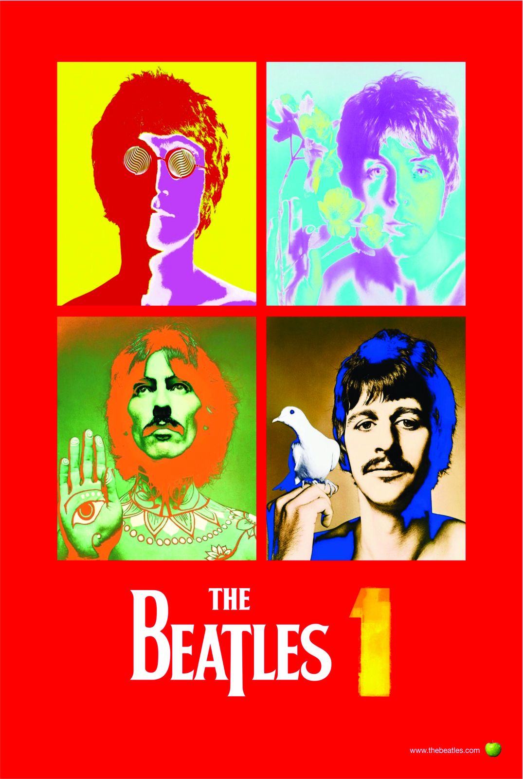 The Beatles Pop Art Collage Wall Art