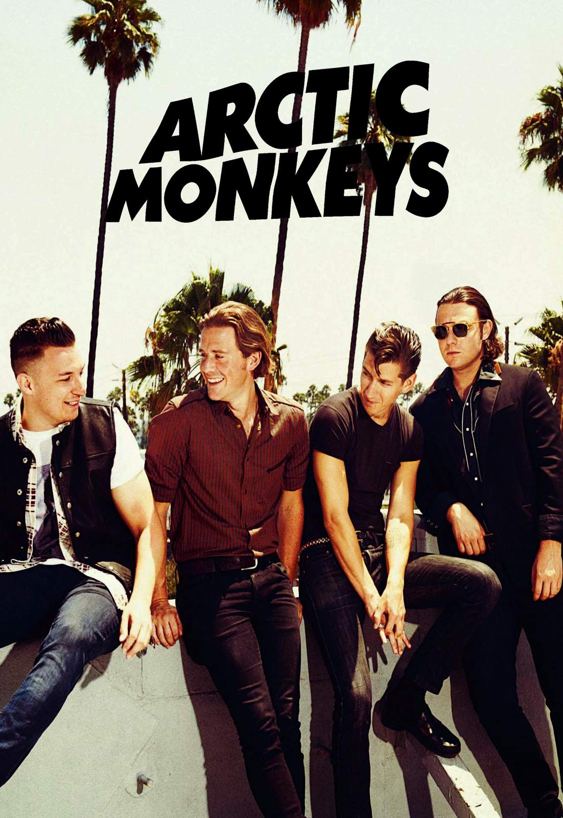 Arctic Monkeys Band Portrait Wall Art