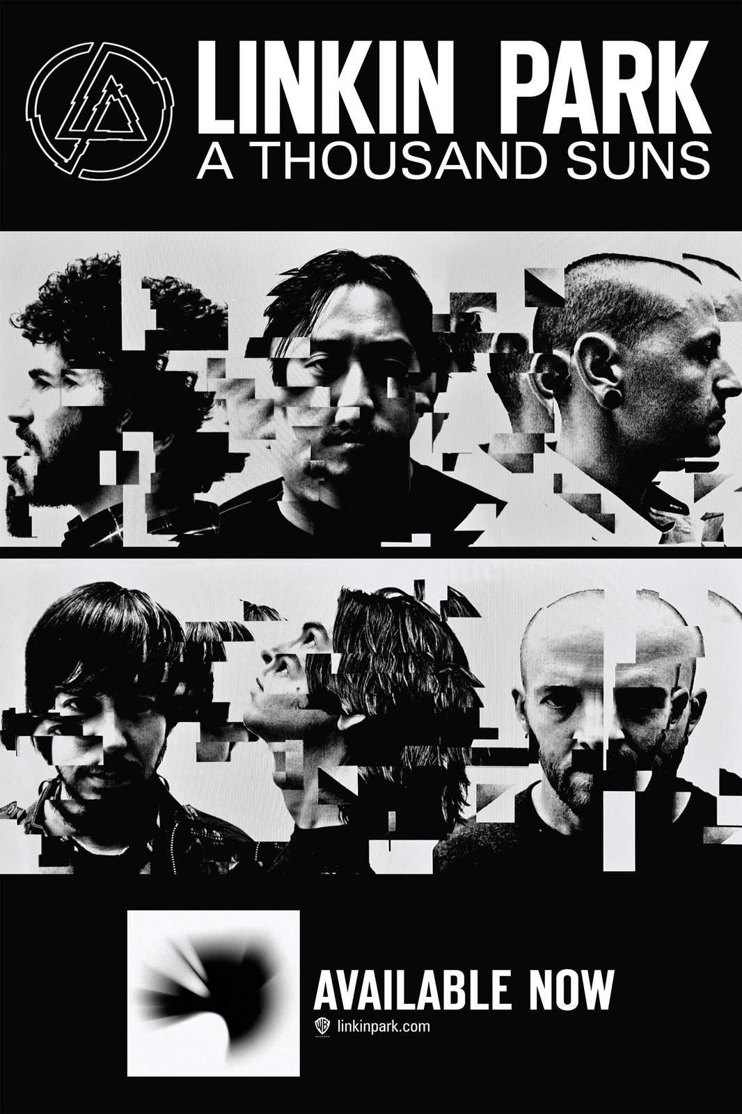 Linkin Park A Thousand Suns Fragmented Portrait Wall Art