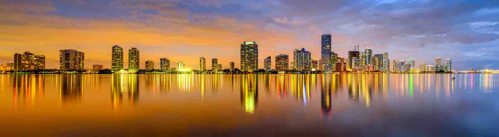 Vibrant Cityscape Skyline Wall Art
