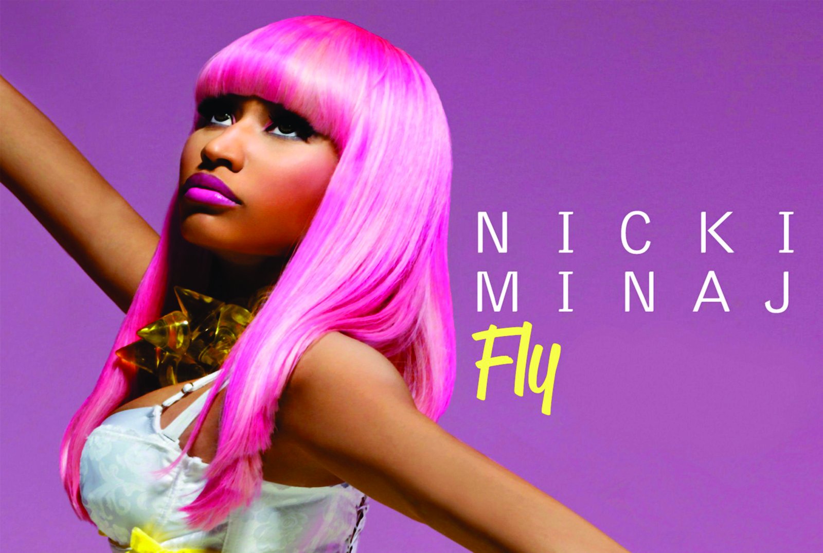Nicki Minaj "Fly" Pink Pop Art Wall Art
