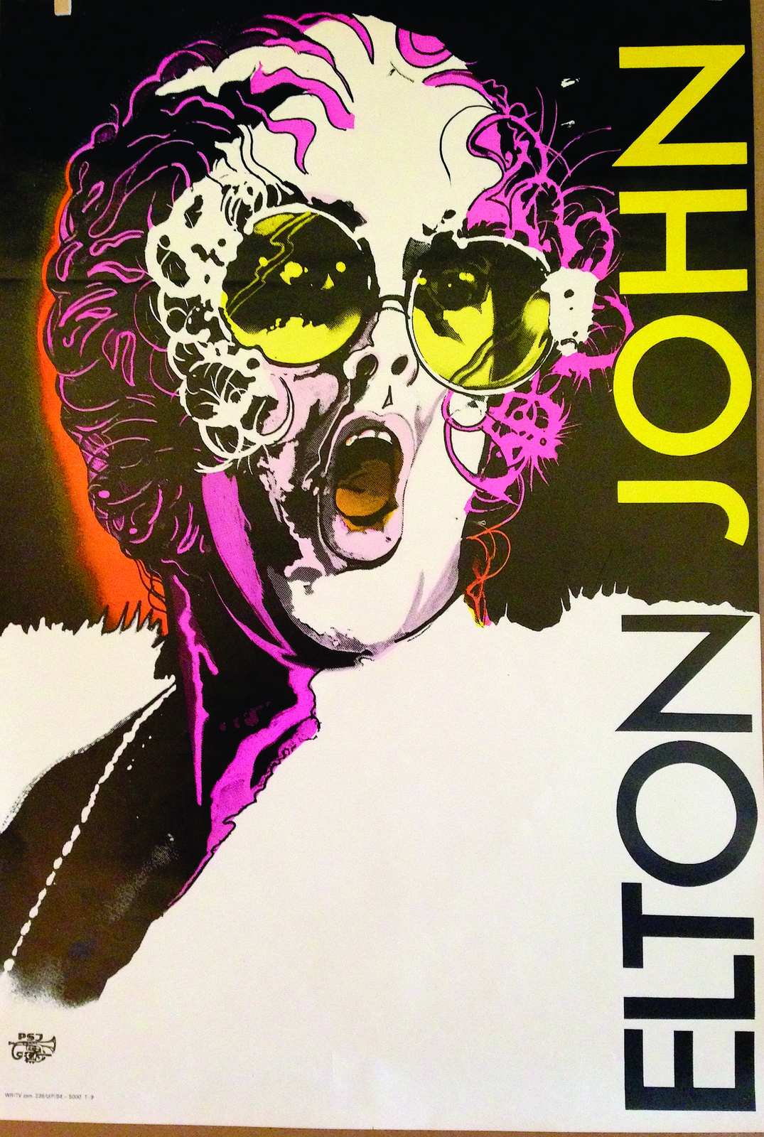 Iconic Elton John Pop Art Wall Art
