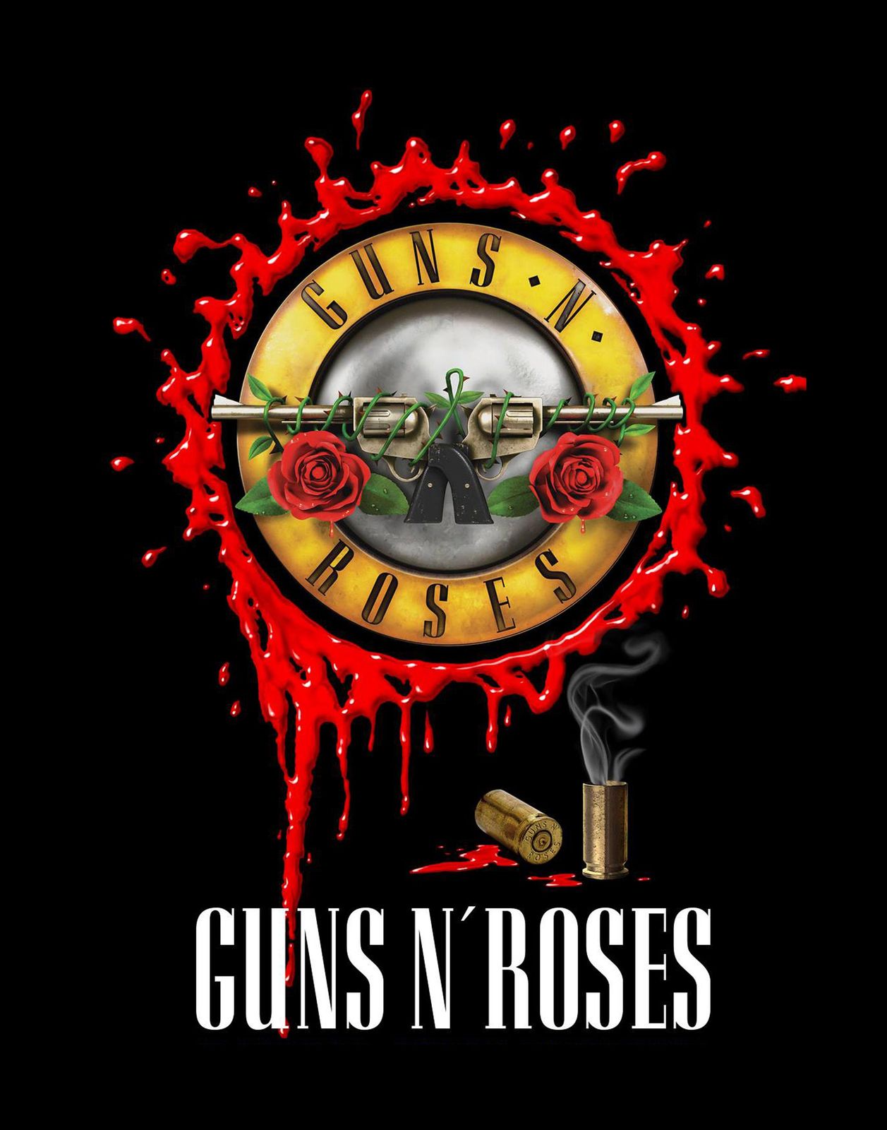 Guns N' Roses Iconic Logo Wall Art