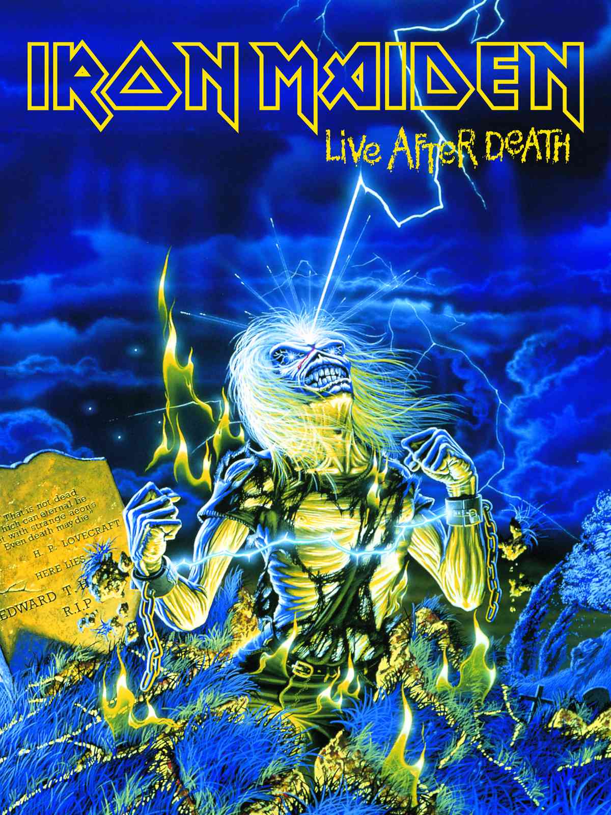 Iron Maiden Live After Death Wall Art