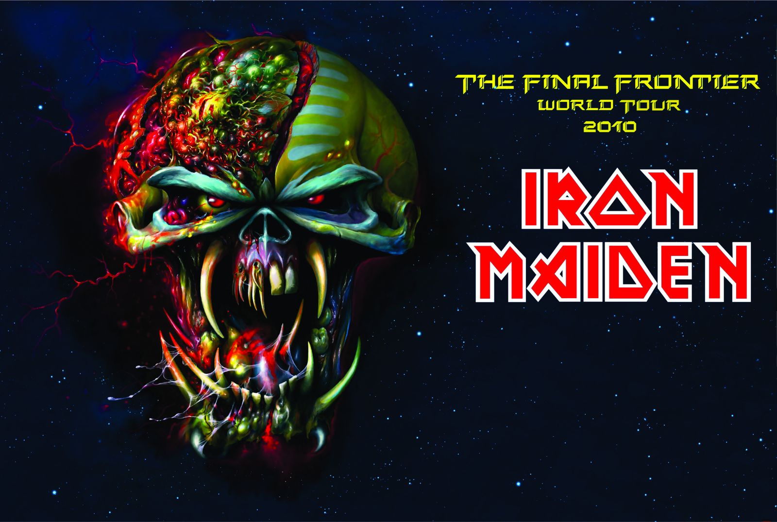 Iron Maiden Final Frontier Skull Wall Art