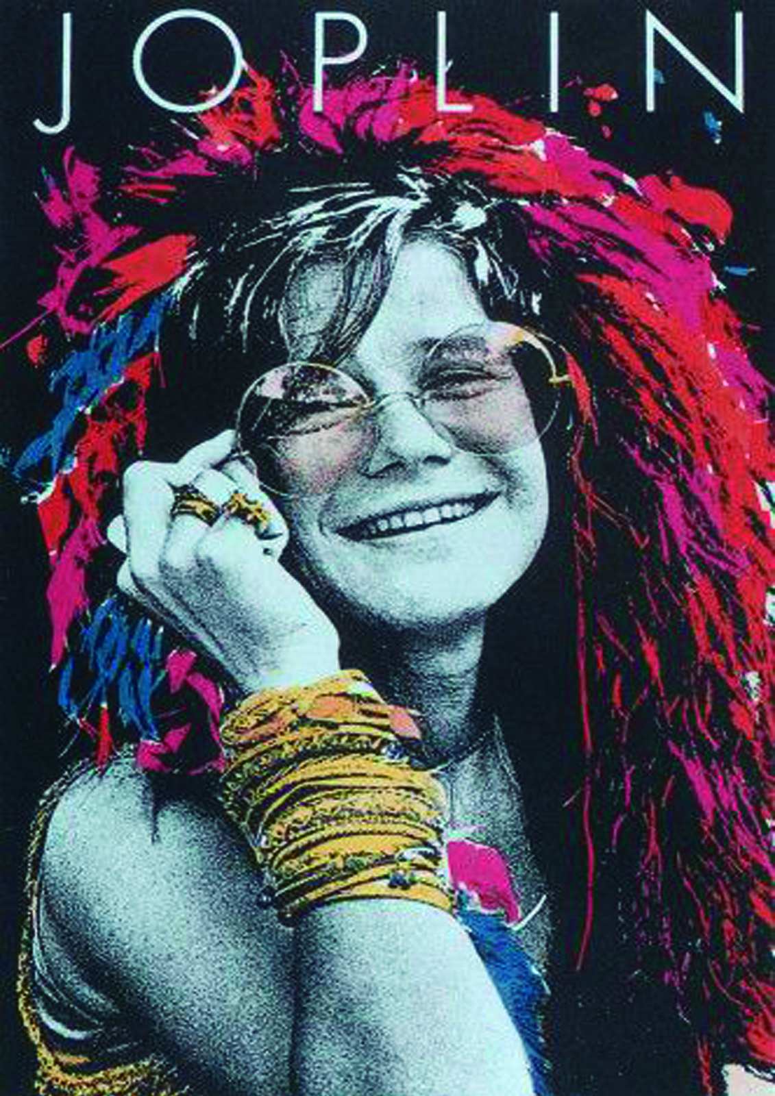 Retro Janis Joplin Psychedelic Icon Wall Art
