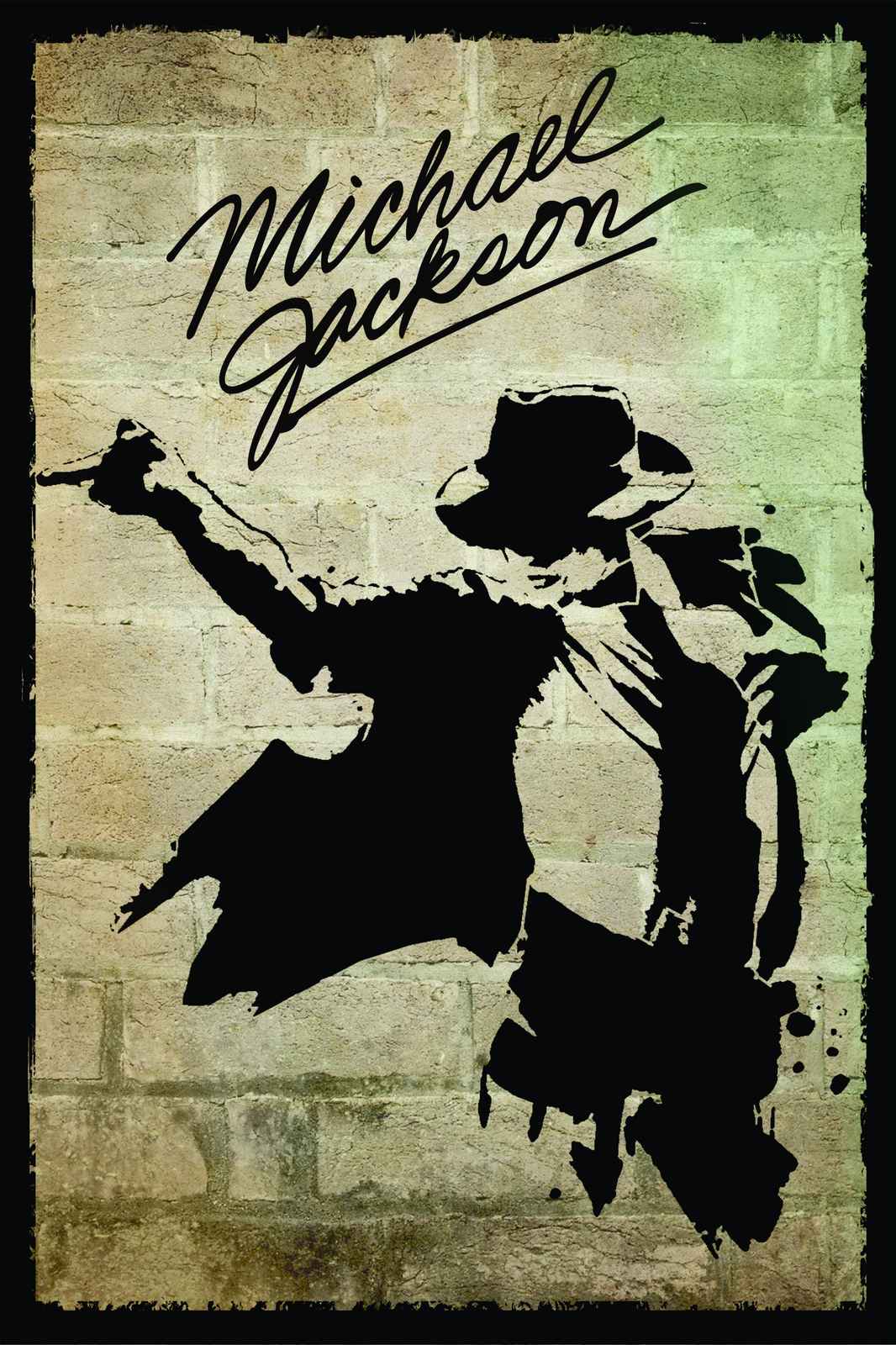 Michael Jackson Graffiti King Wall Art