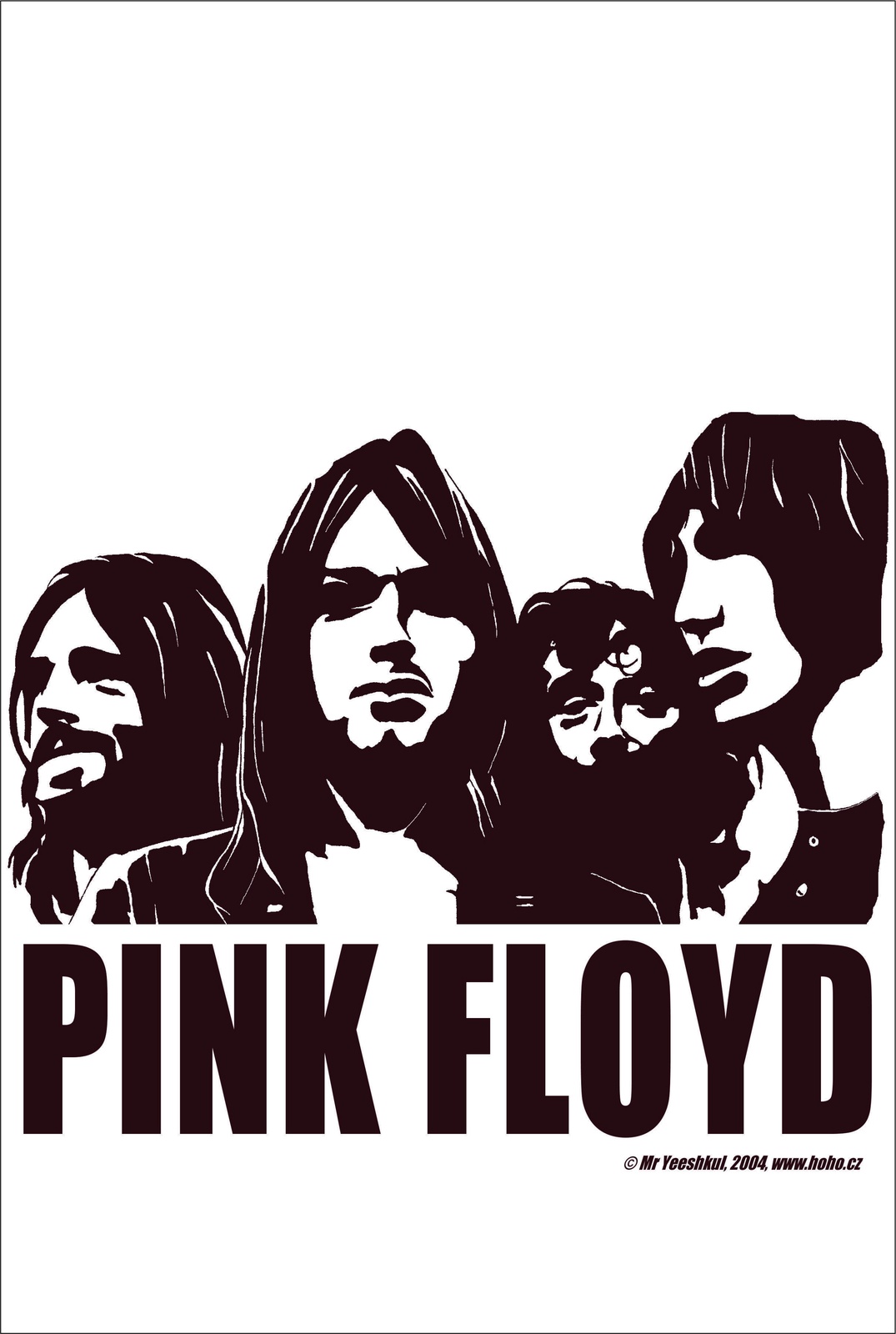 Pink Floyd Band Portrait Wall Art