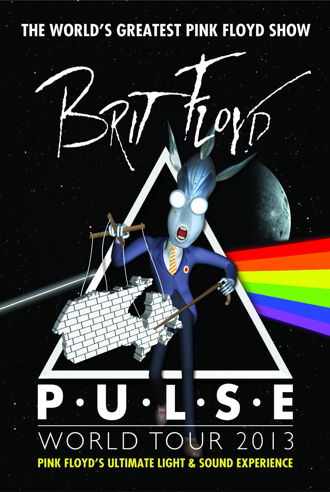 Brit Floyd Pulse Tour 2013 Pink Floyd Wall Art