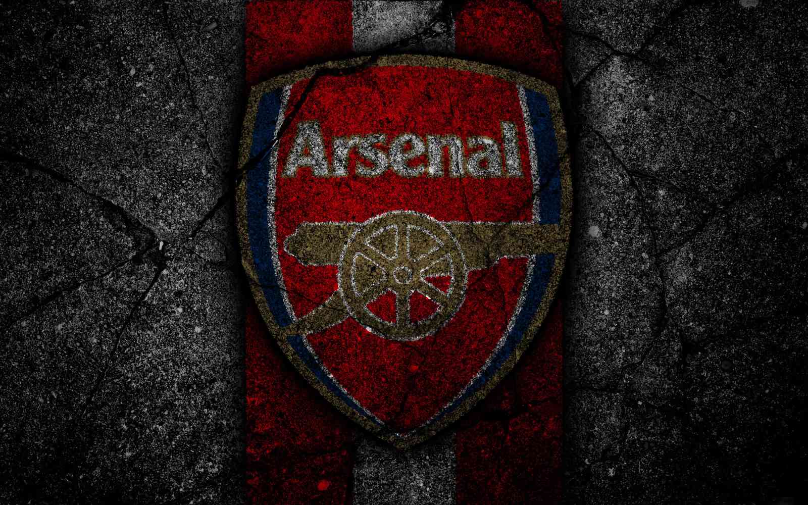 Arsenal FC Grunge Shield Wall Art