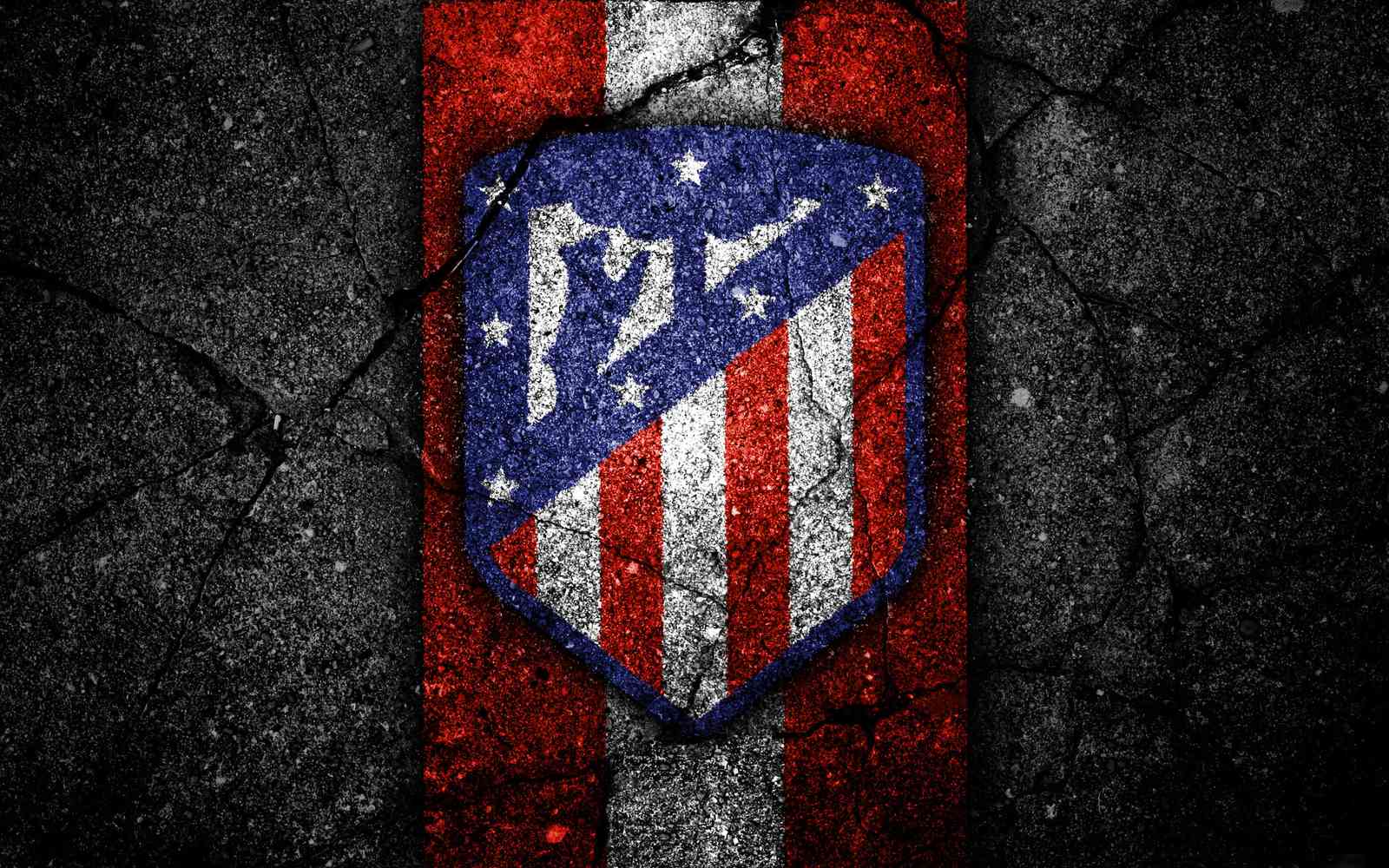 Bold Atletico Madrid Shield Textured Wall Art