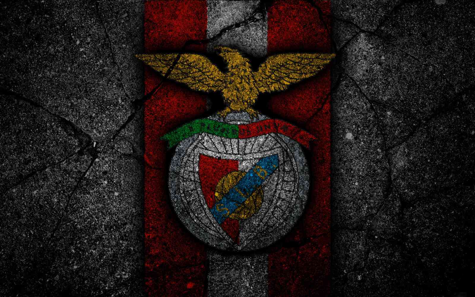 Benfica Eagle Crest Grunge Wall Art