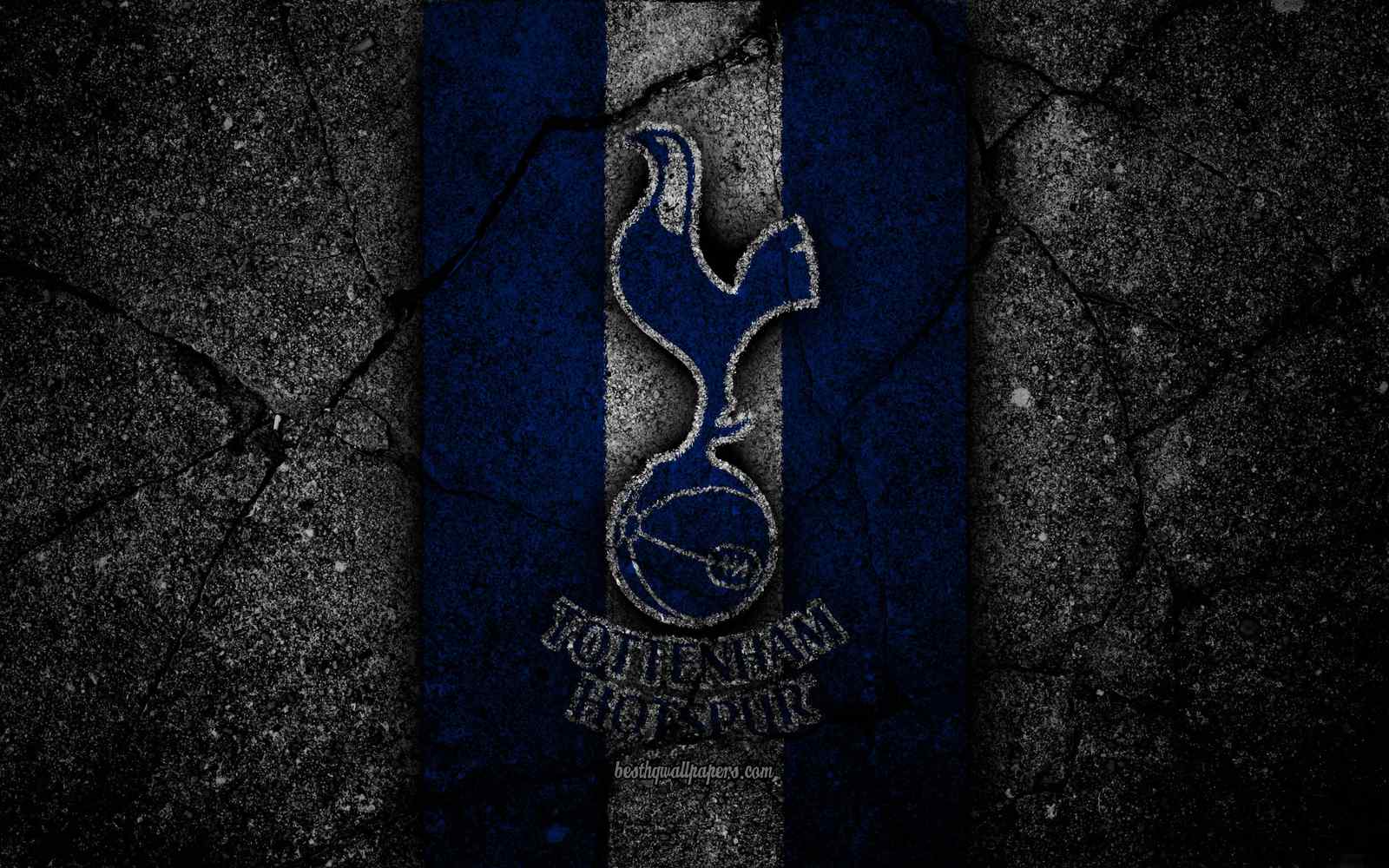 Tottenham Hotspur Grunge Emblem Wall Art