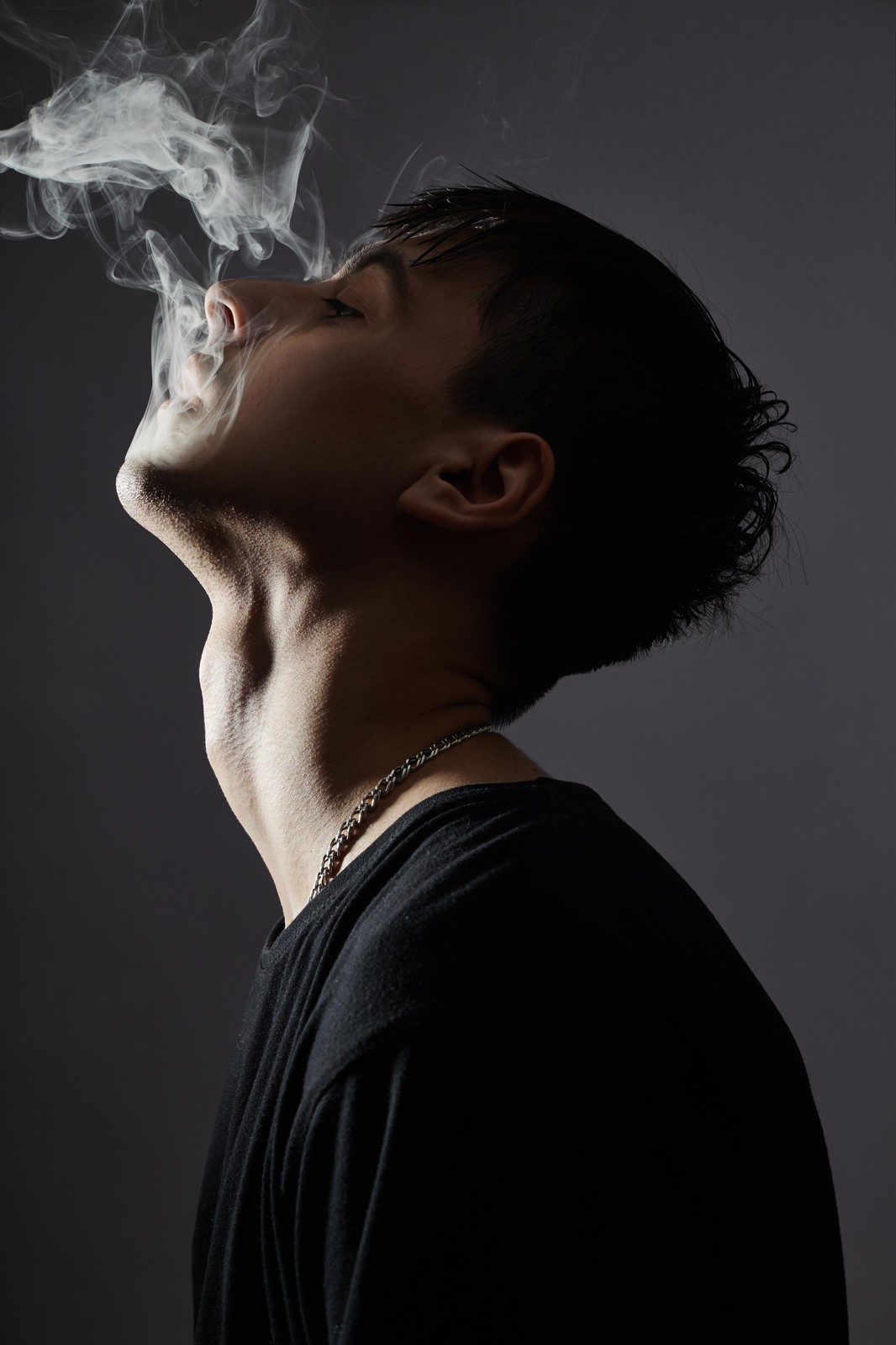 Urban Smoke Portrait Wall Art