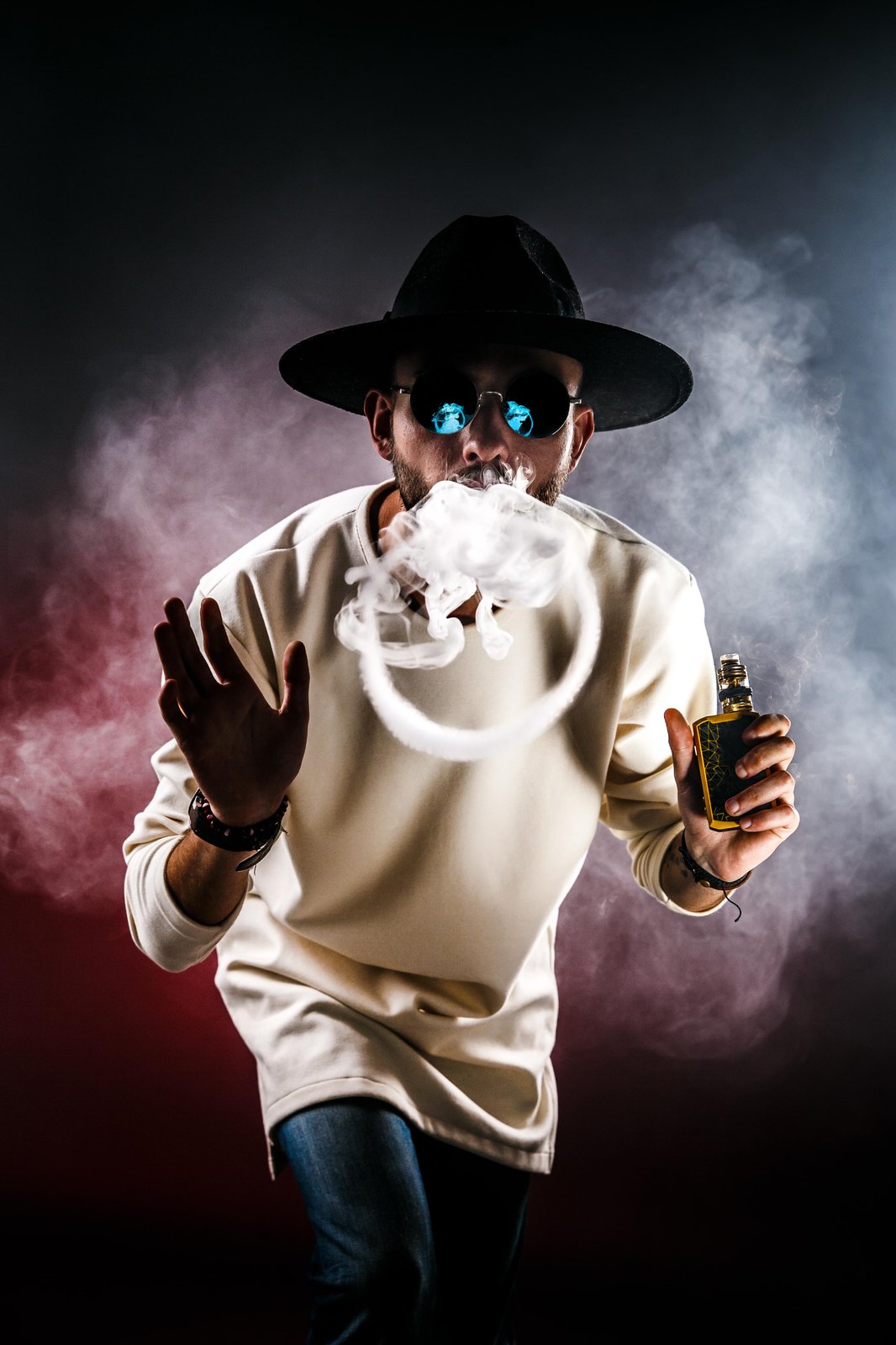Vapor Ring Style Man Wall Art