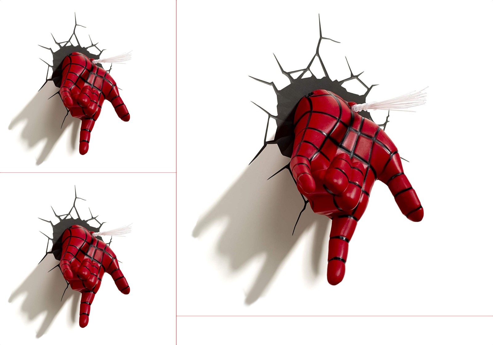 Spider-Man Wall Breaker Red Wall Art