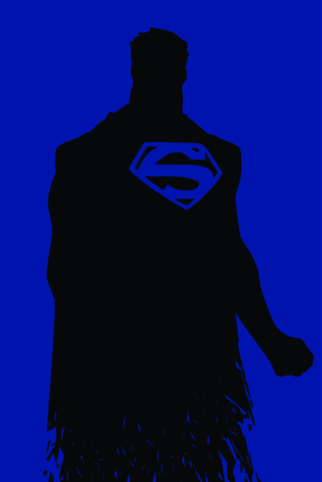 Iconic Superman Silhouette Wall Art