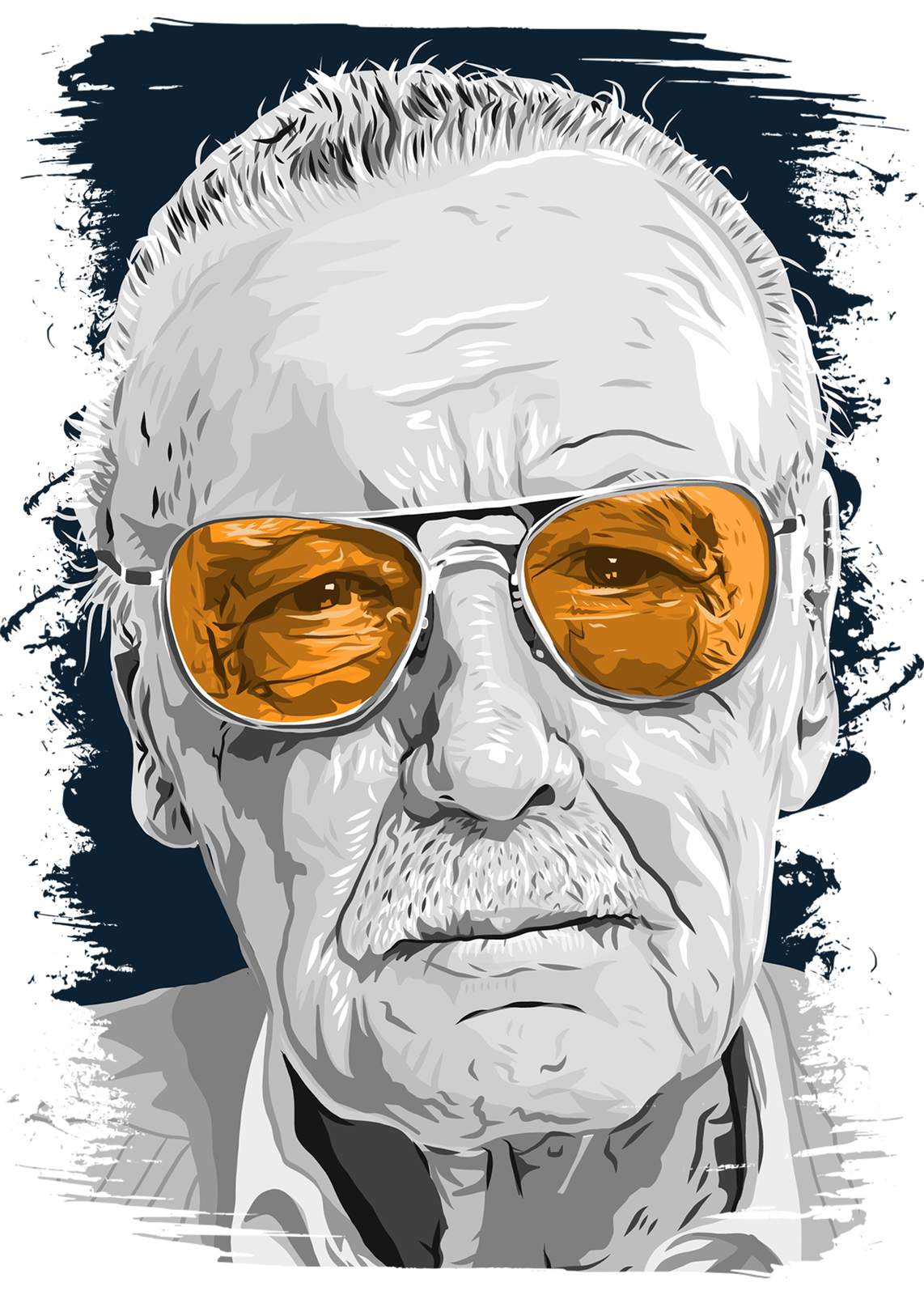 Legendary Stan Lee Portrait Wall Art