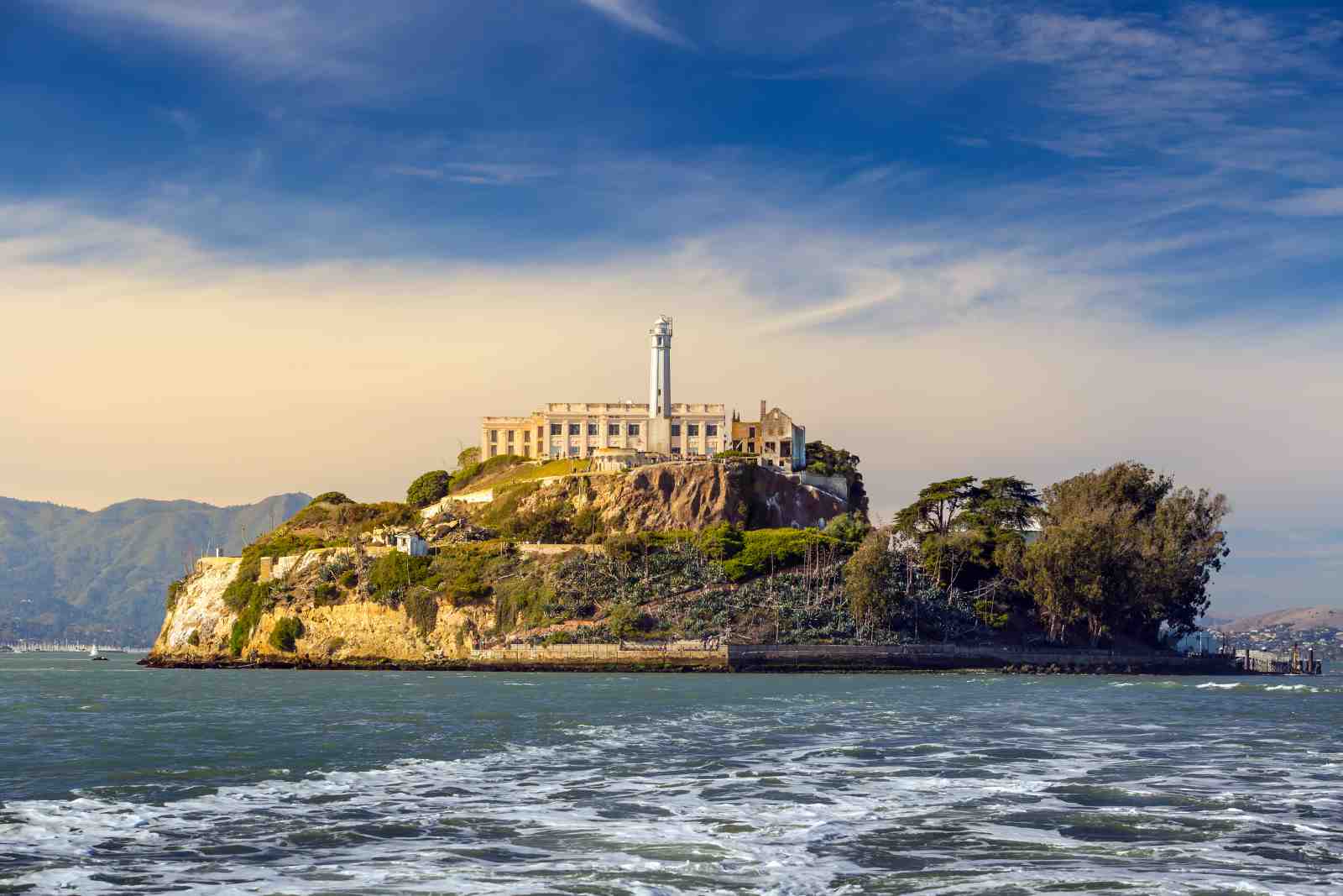 Alcatraz Island & Lighthouse Wall Art