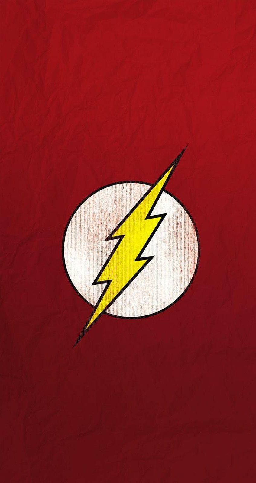 The Flash Logo Vintage Wall Art