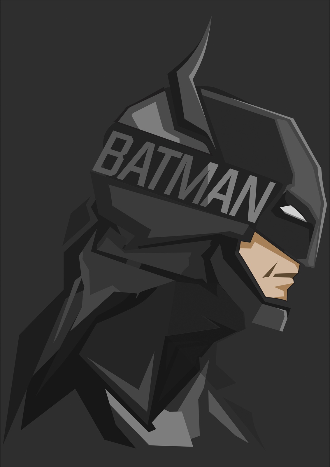 Dark Knight Style Batman Wall Art