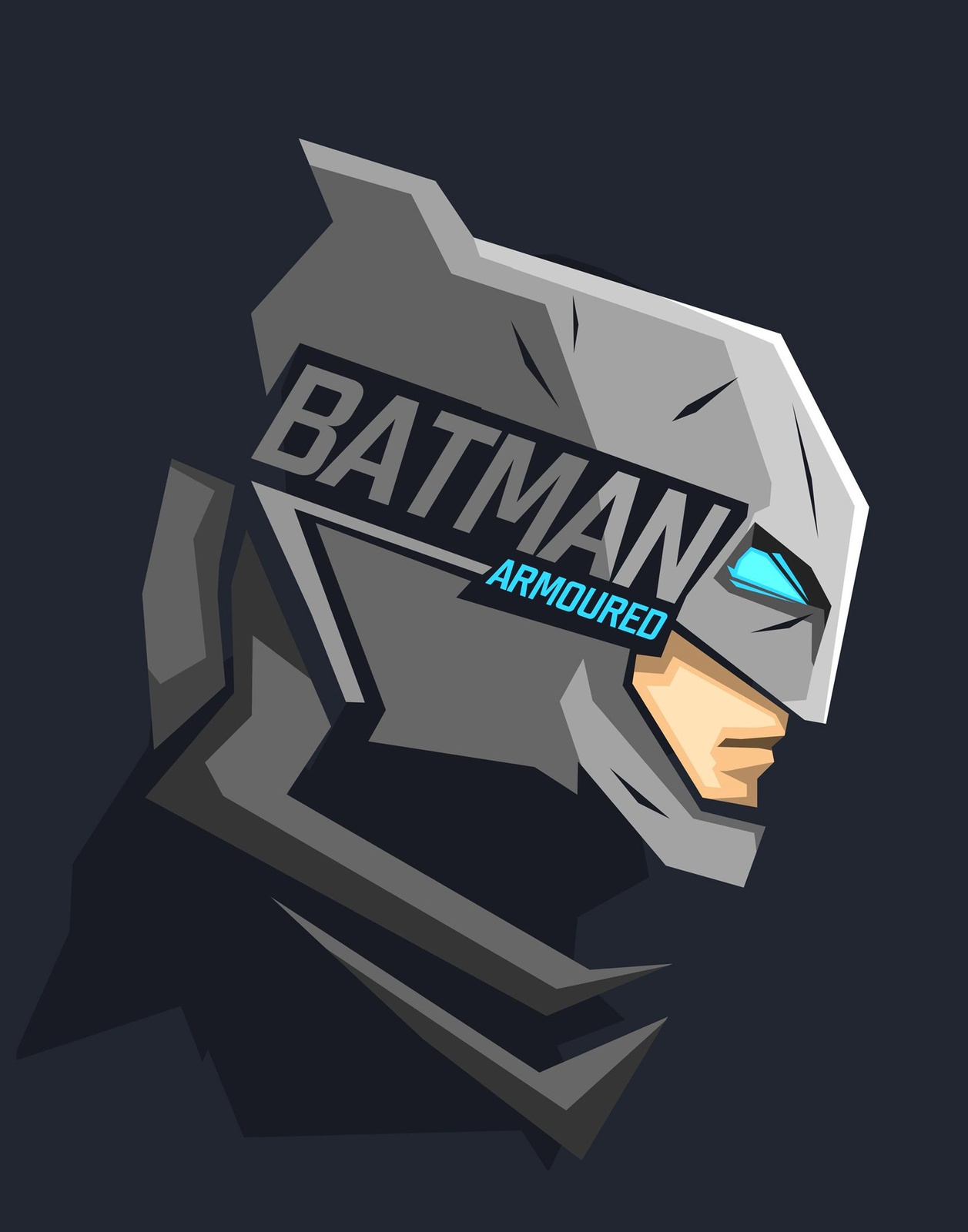 Armored Batman Graphic Wall Art
