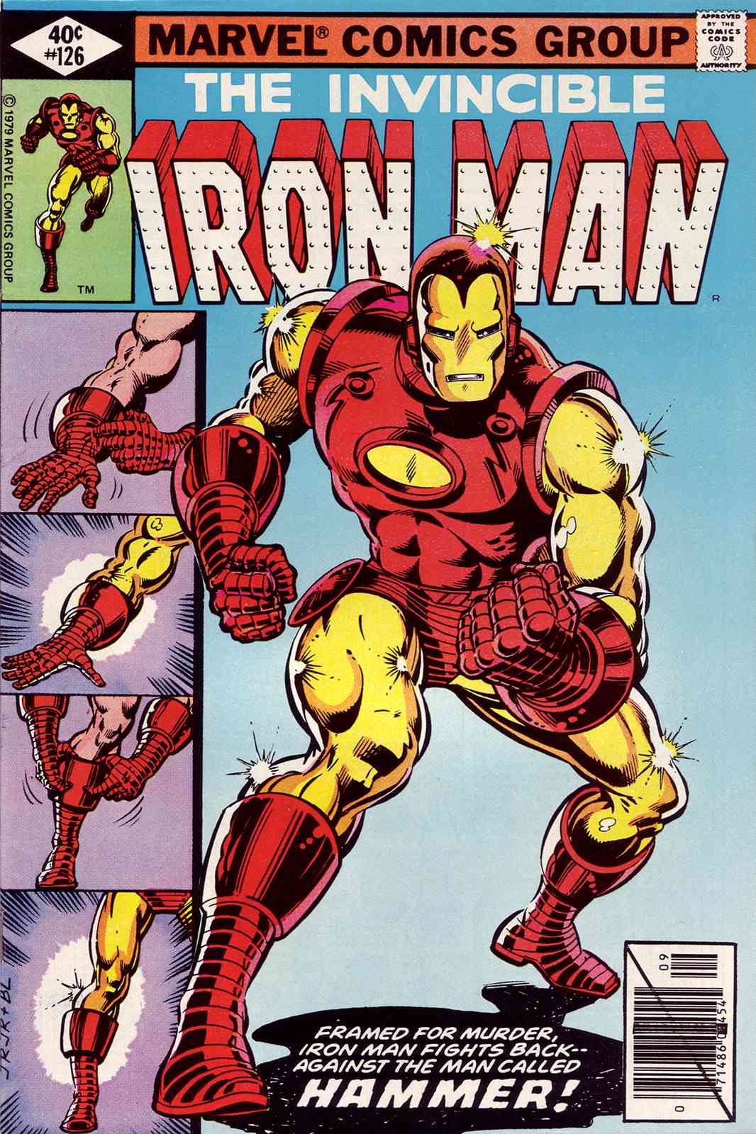 Invincible Iron Man Comic Cover Wall Art