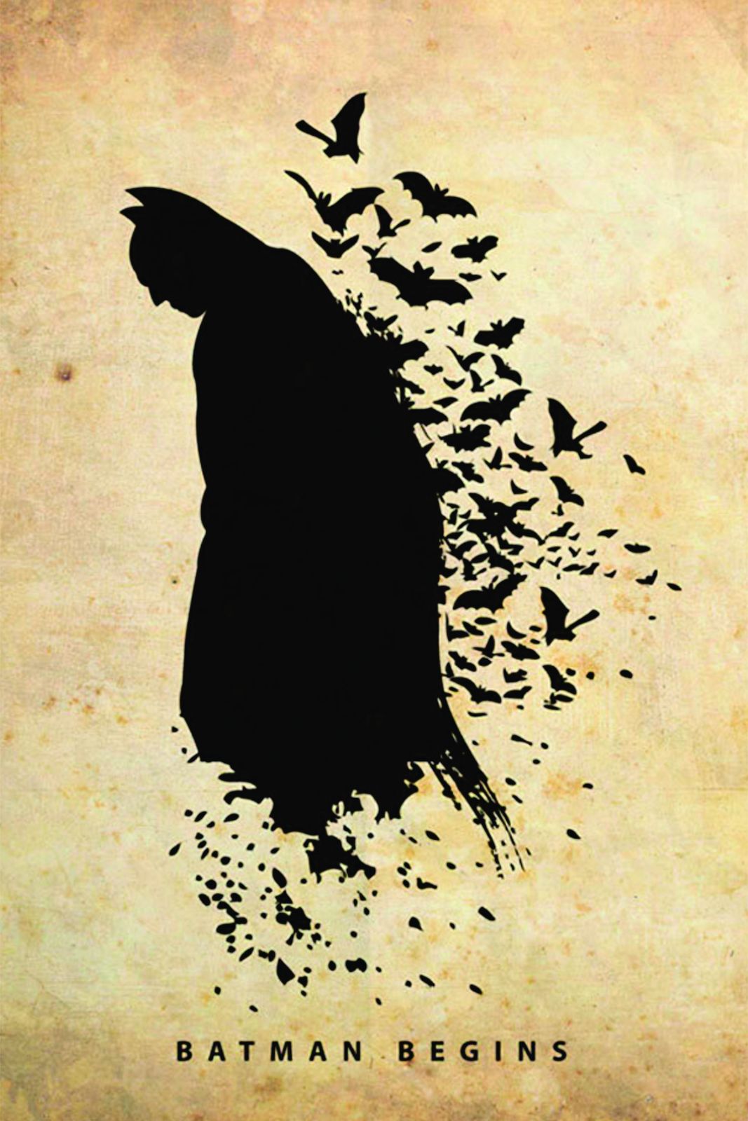 Iconic Batman Silhouette Wall Art