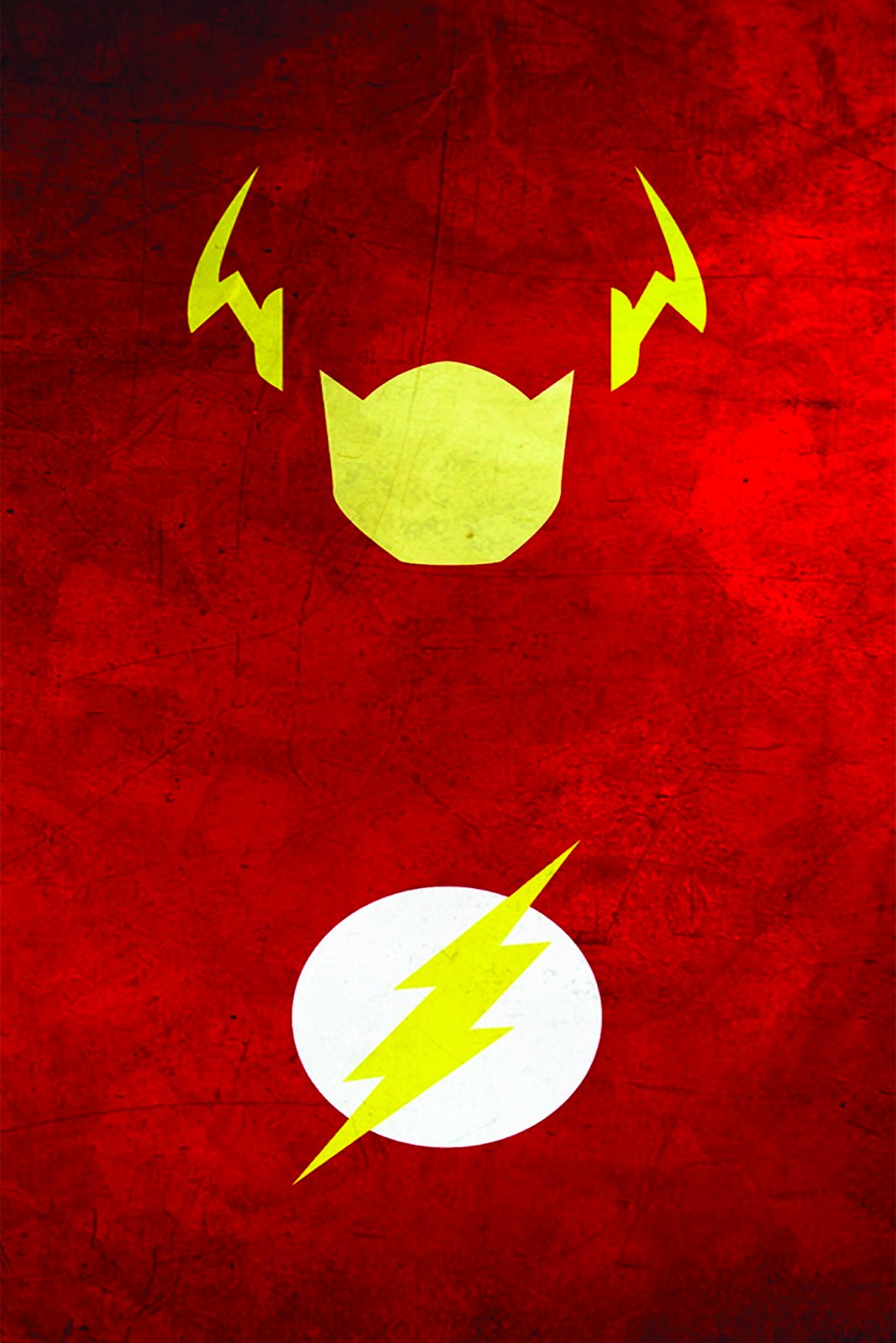 The Flash Minimalist Hero Wall Art