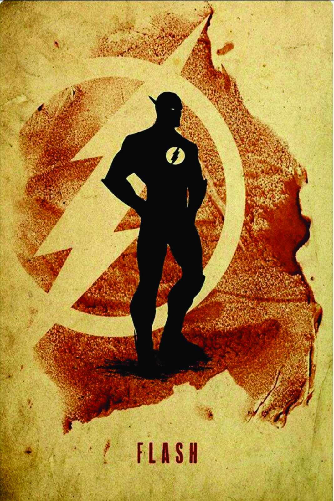 Vintage Flash Silhouette Wall Art
