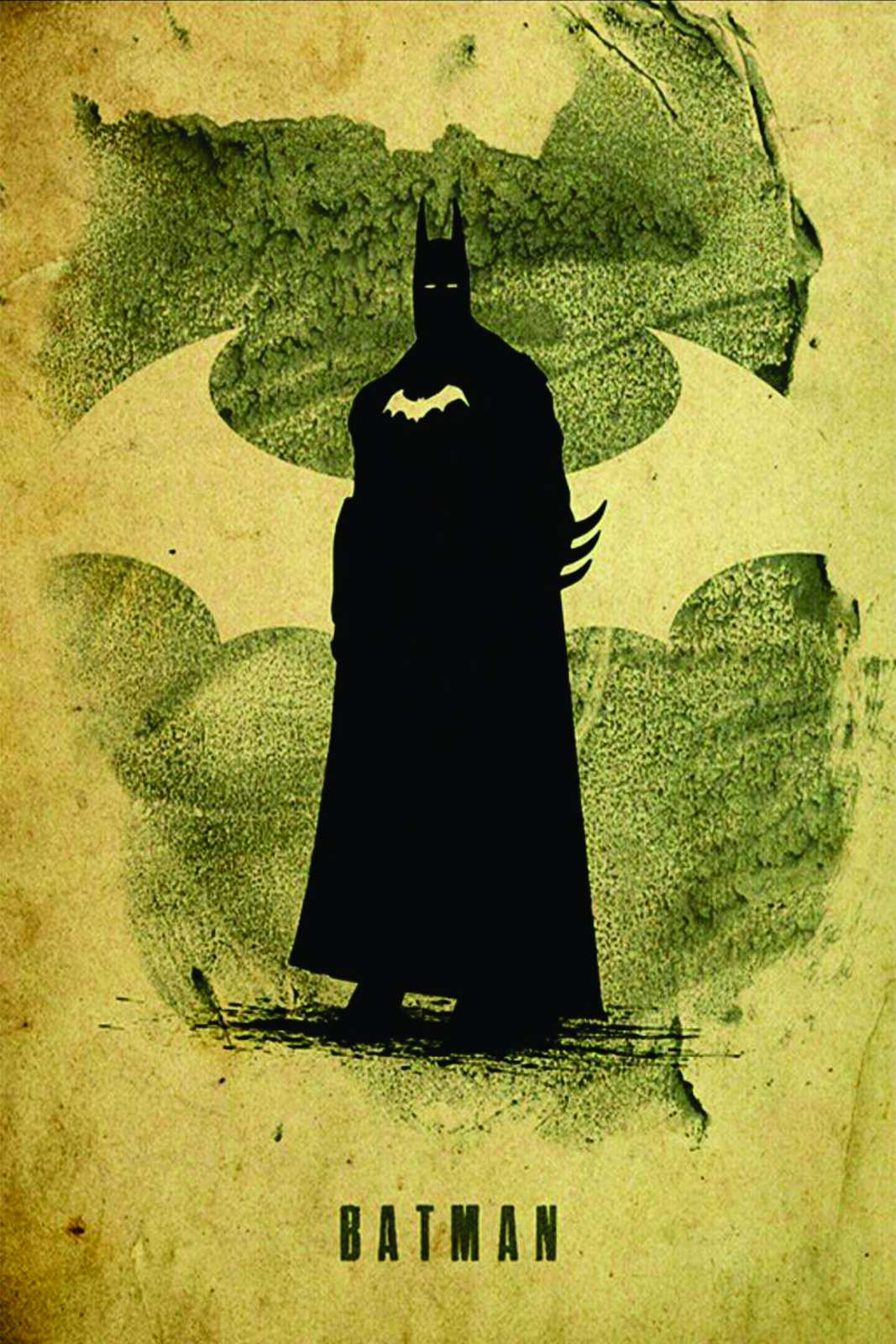Dark Knight Silhouette Batman Wall Art